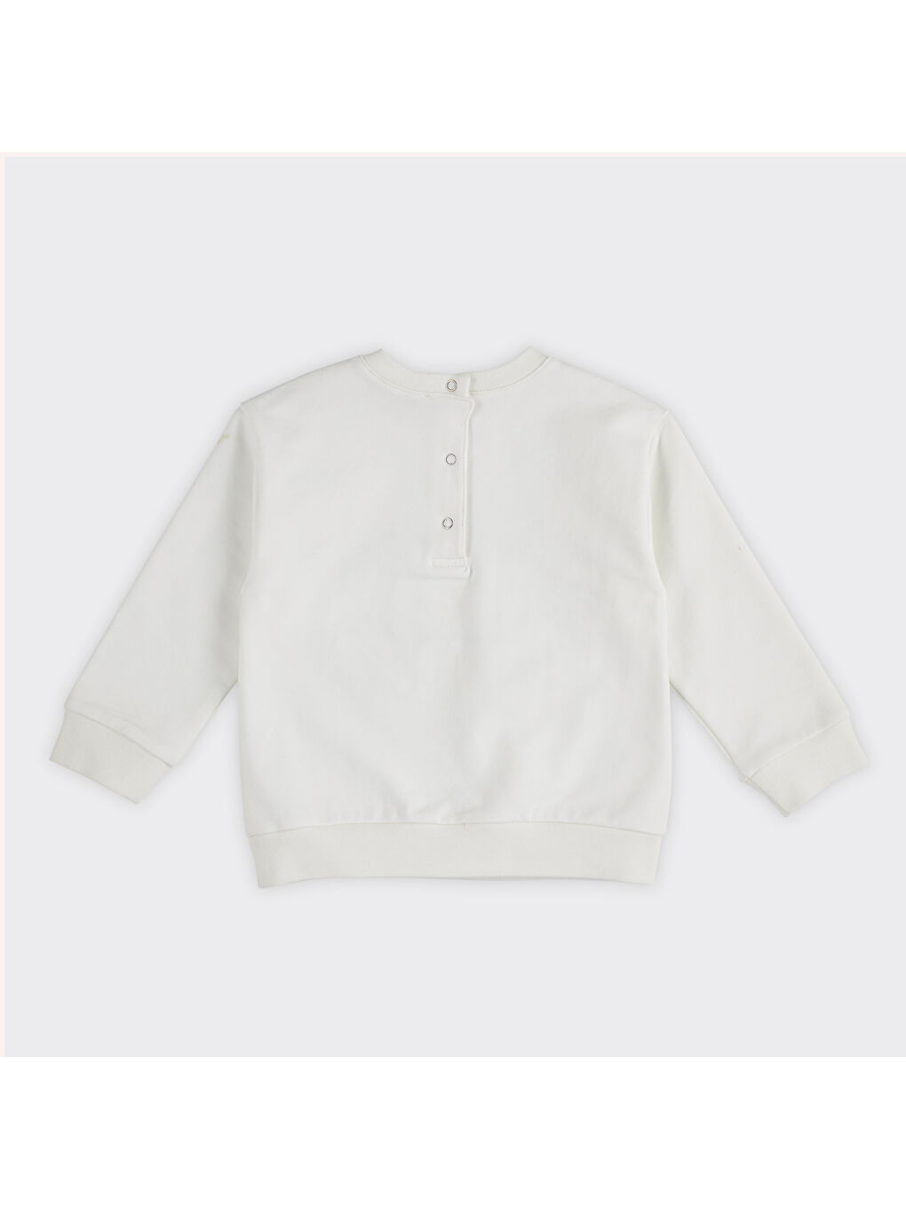 Panço Ekru Kız Çocuk Baskılı Sweatshirt - 4