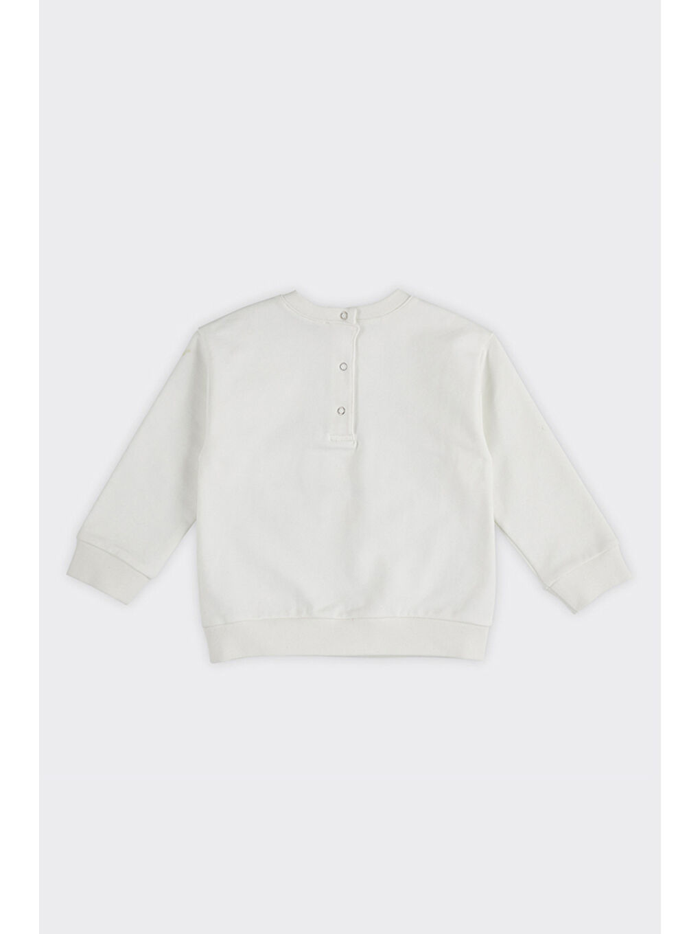 Panço Ekru Kız Çocuk Baskılı Sweatshirt - 5
