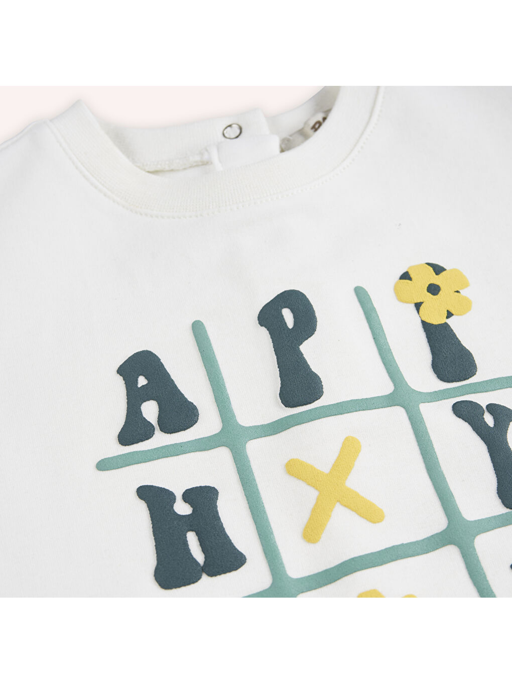 Panço Ekru Kız Çocuk Baskılı Sweatshirt - 8