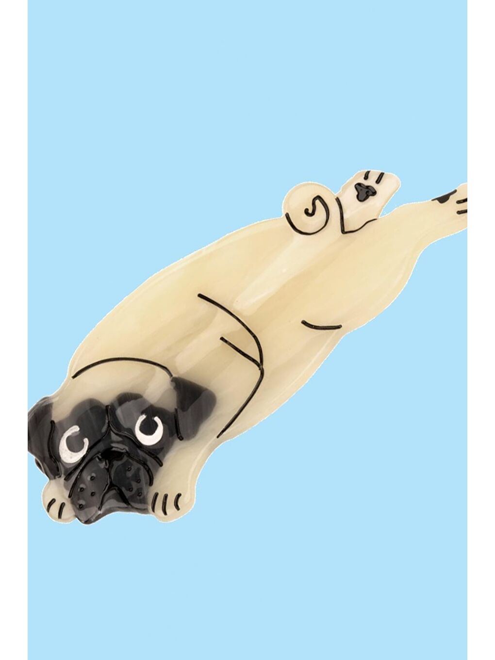 Bej Köpekcik Lüks Kemik Mandal Toka-4