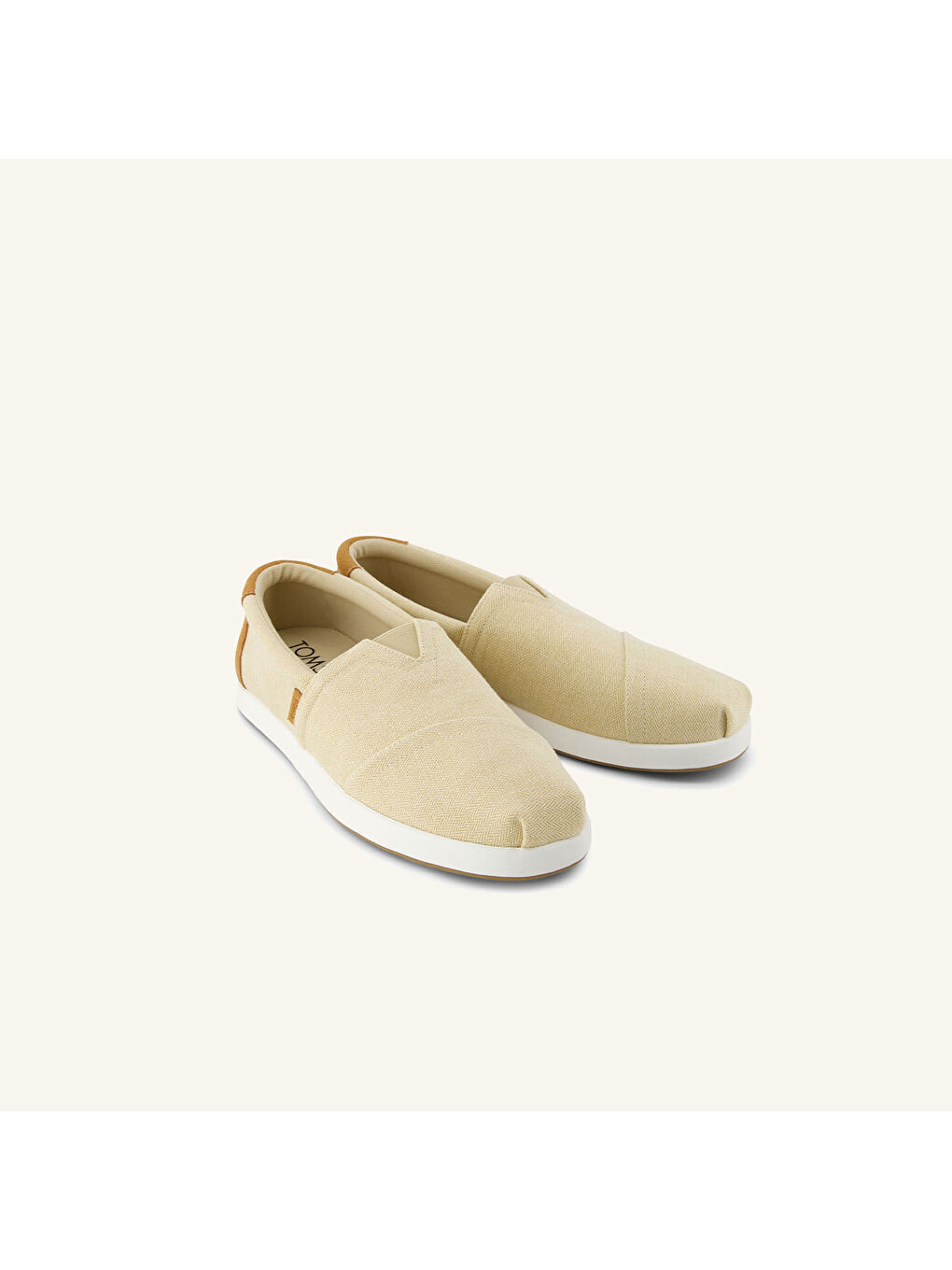 Bej Erkek Espadril 10021898 10021895 Alp FWD Almond Herringbone Canvas-1
