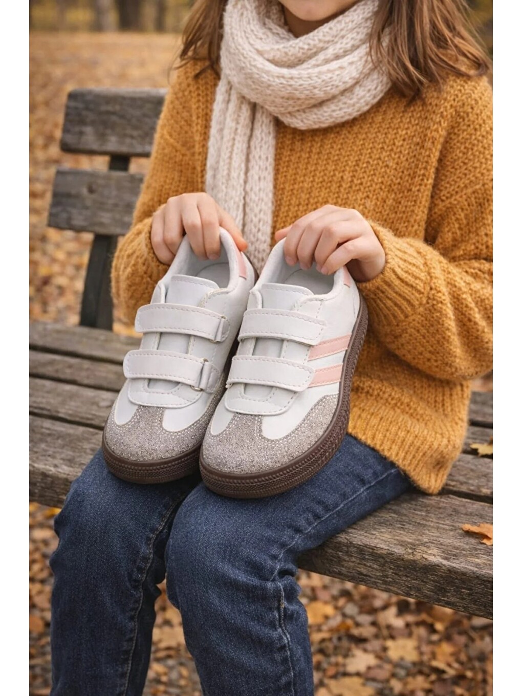 Beyaz Kids Unisex Çocuk Spor Ayakkabı Sneakers-1