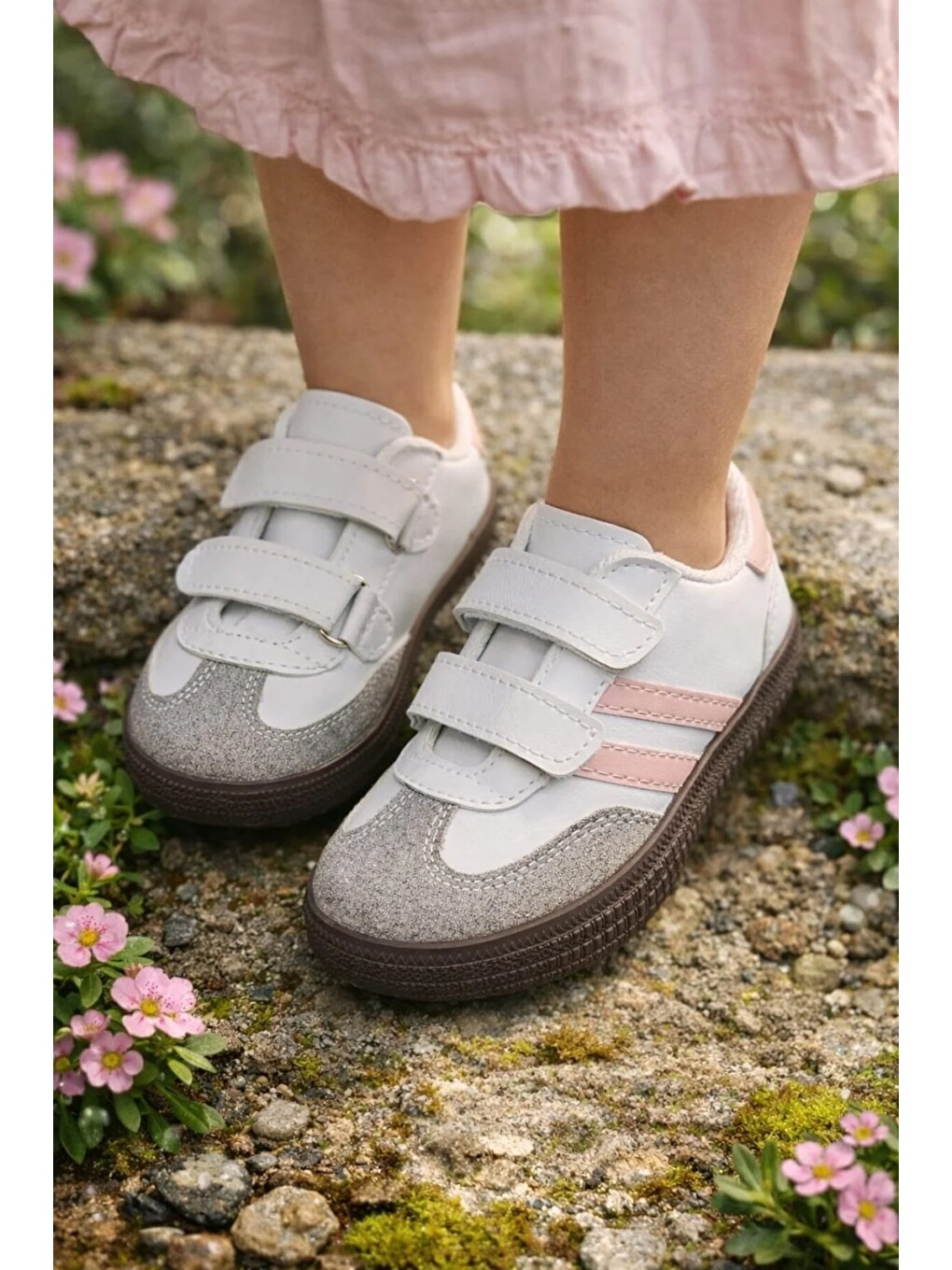 Beyaz Kids Unisex Çocuk Spor Ayakkabı Sneakers-3