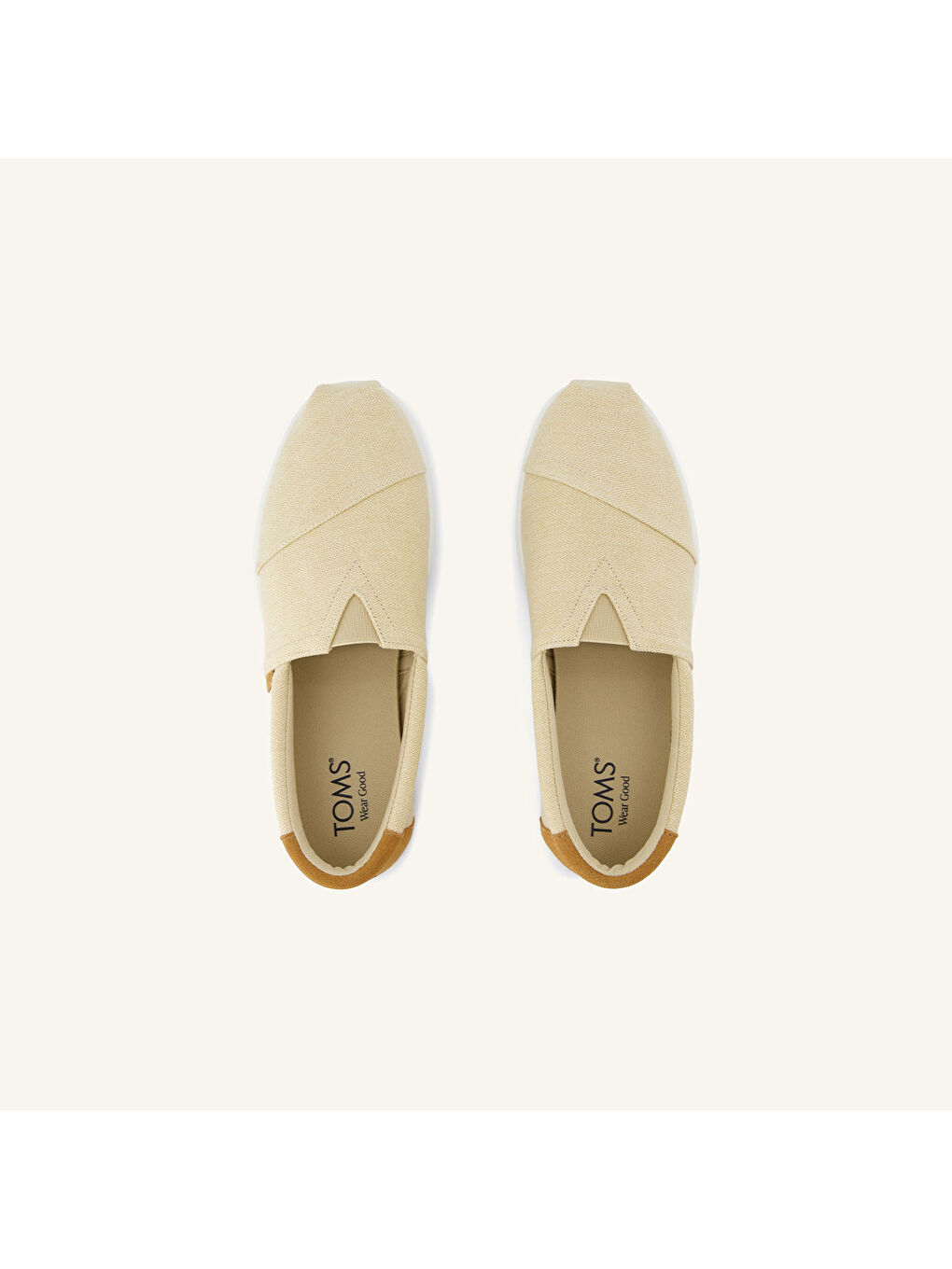 Bej Erkek Espadril 10021898 10021895 Alp FWD Almond Herringbone Canvas-3
