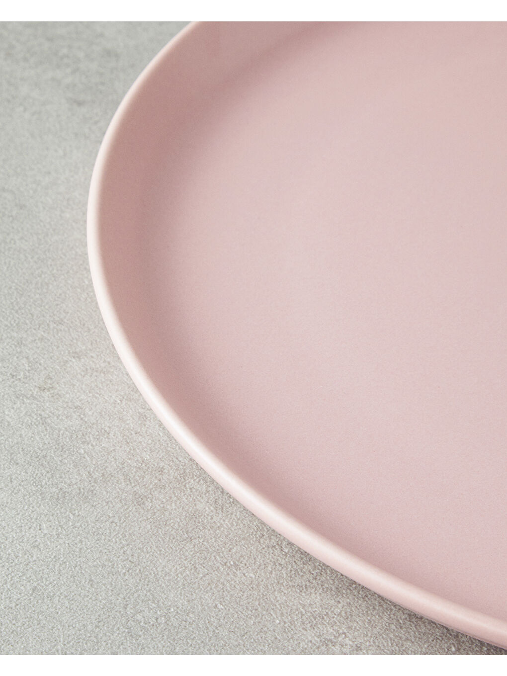Mile Seramik Servis Tabağı 28 cm Pembe-2
