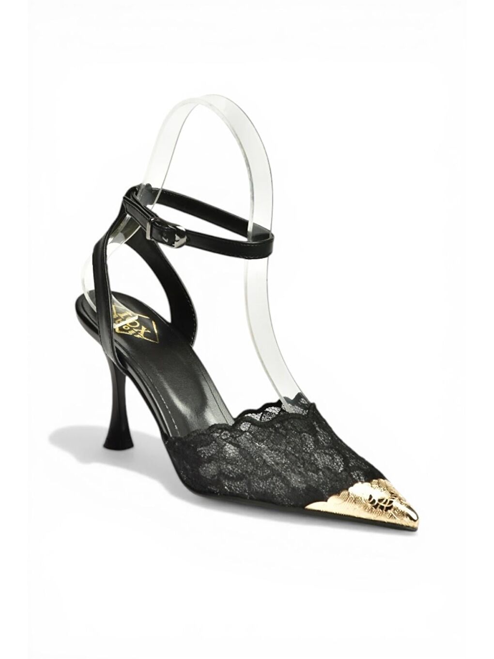 Siyah Kadın Topuklu Ayakkabı Y752082806-2