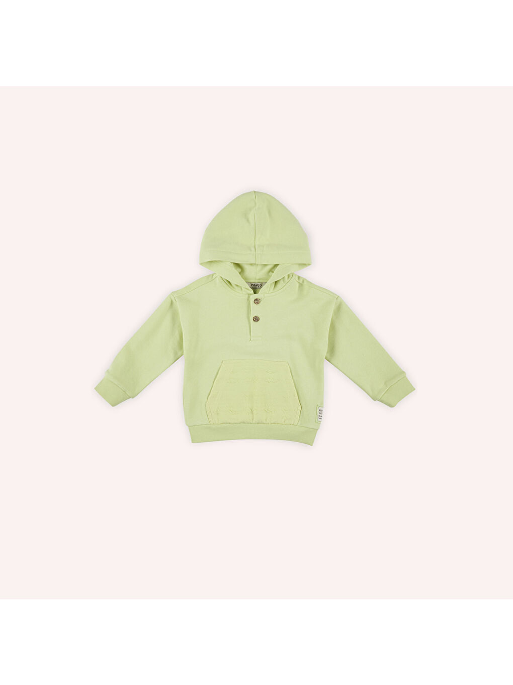 Panço Yeşil Erkek Çocuk Kapüşonlu Sweatshirt