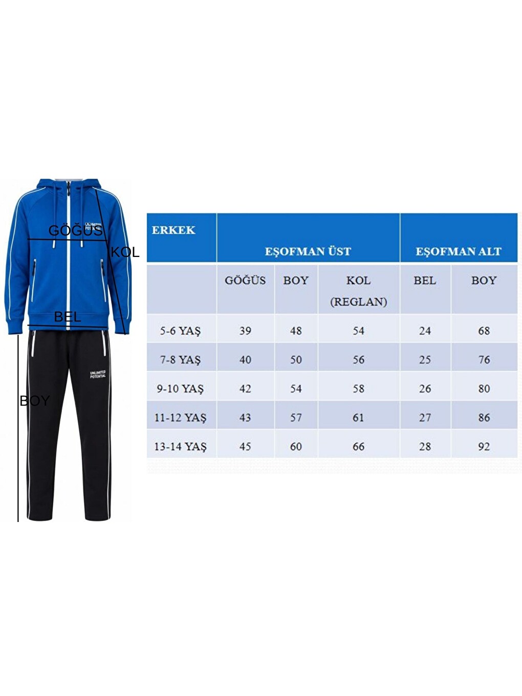 Siyah Erkek Çocuk Şeritli Kapüşonlu Düz Paça Reglan Kol Dalgıç Kumaş Eşofman Takımı Esf7014-4