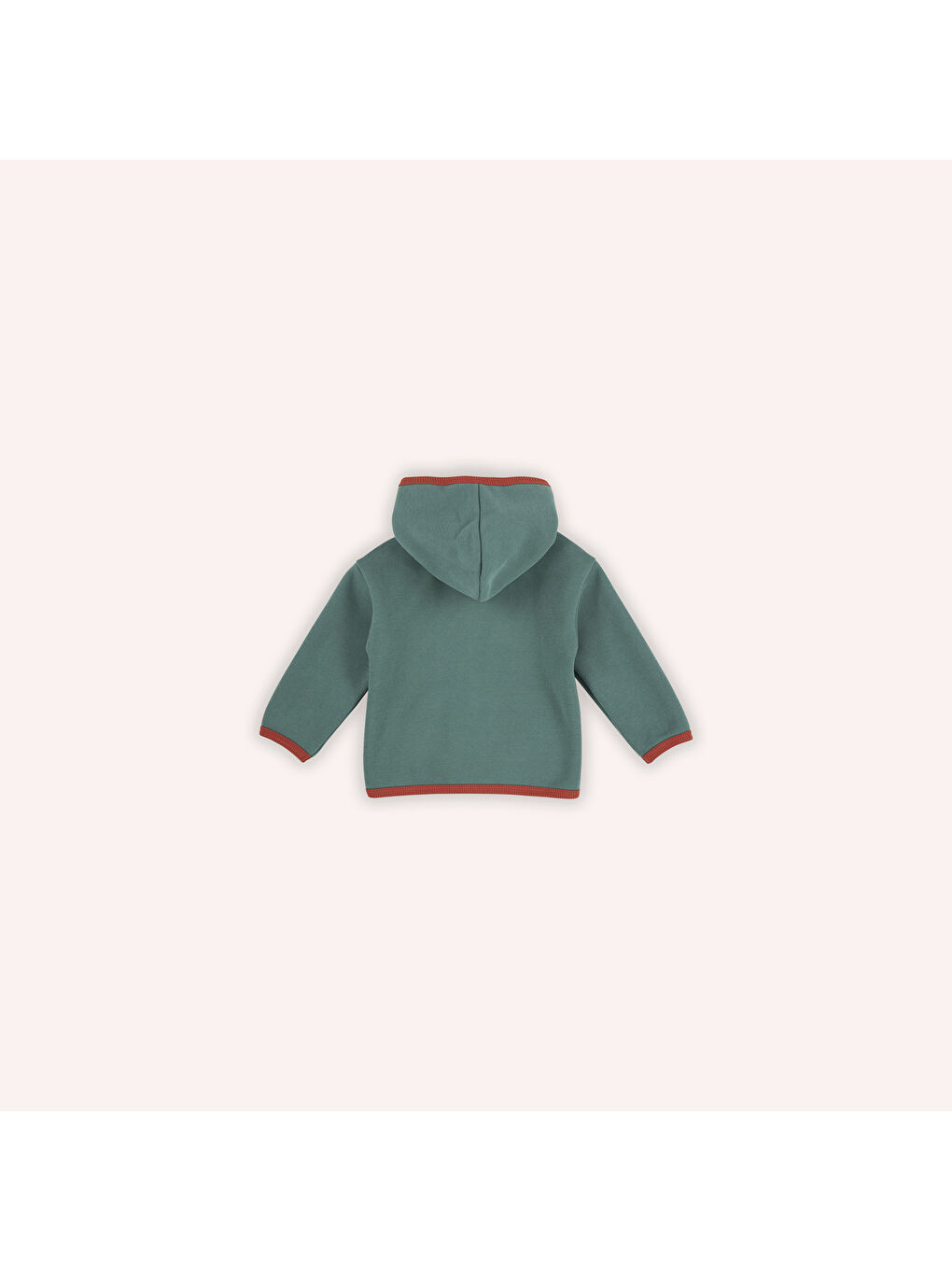 Panço Yeşil Erkek Çocuk Fermuarlı Sweatshirt - 3