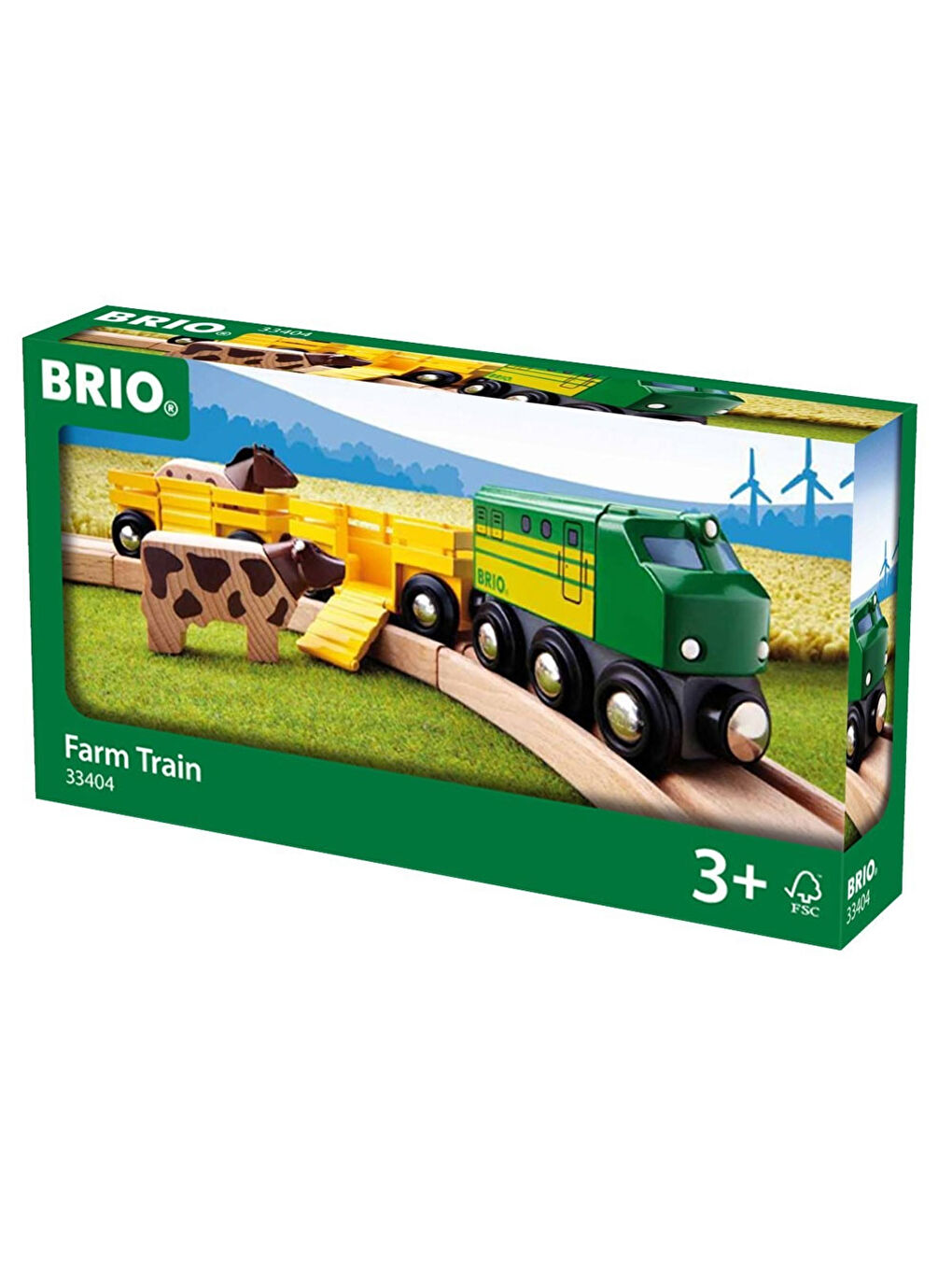 BRIO Renksiz Çiftlik Tren Seti 33404 - 3