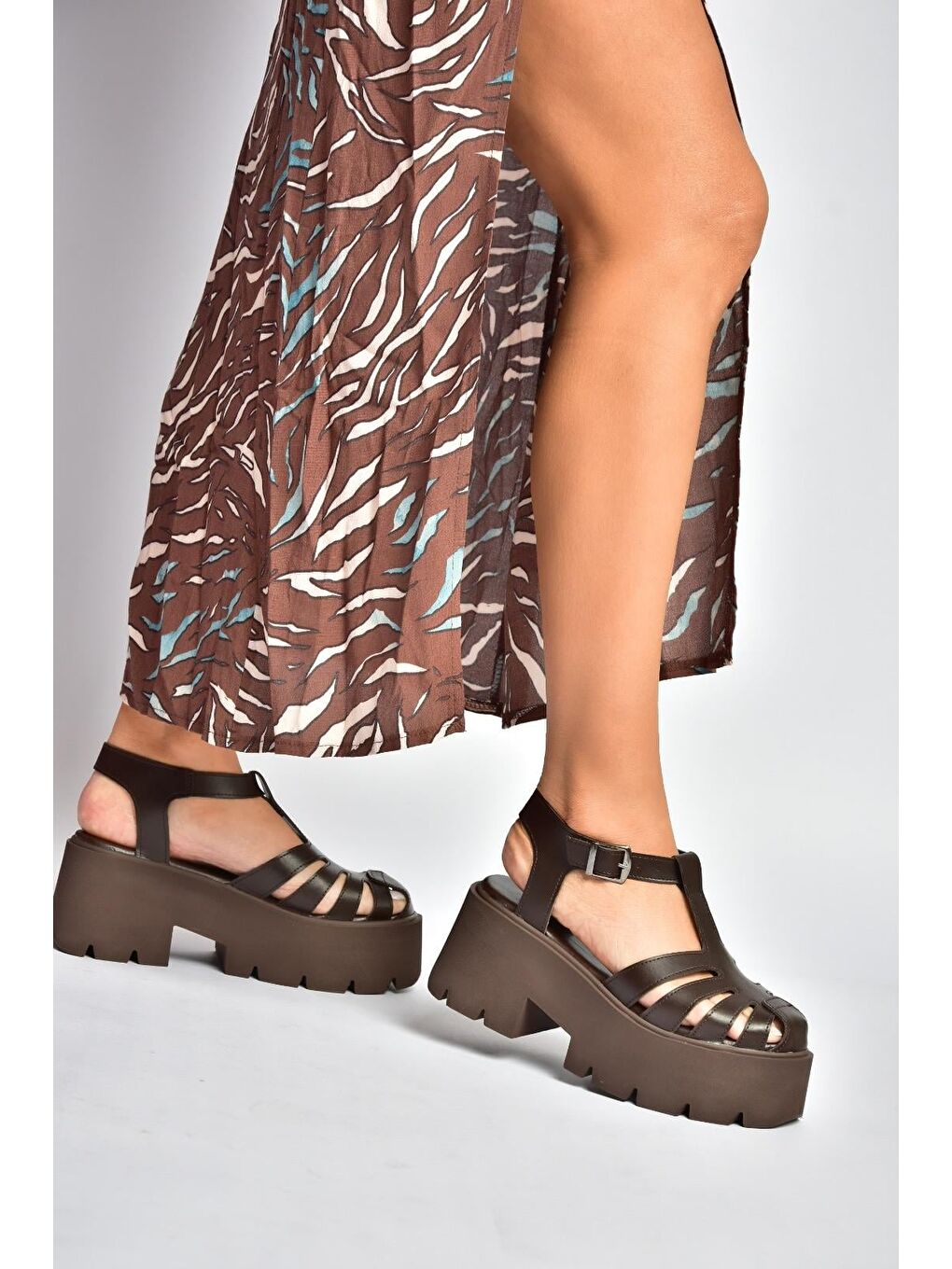 Kahverengi Kadın Ayakkabı Y272983109-1