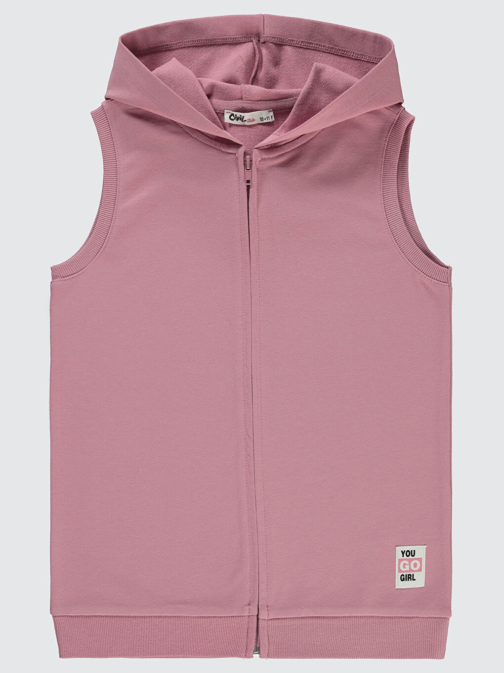 Girls Kız Çocuk Yelek 10-13 Yaş Kozmetik Pembe