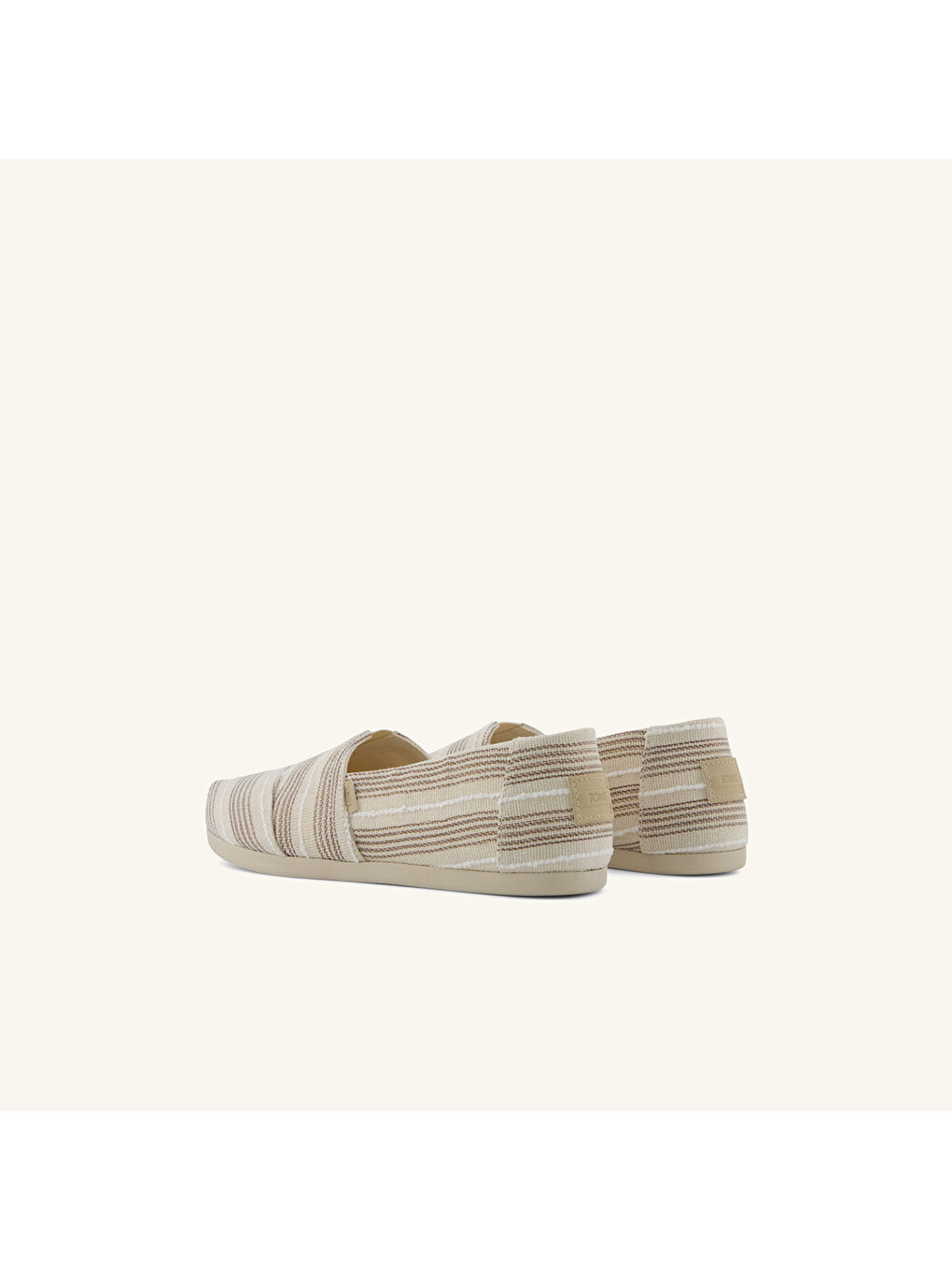 Bej Kadın Espadril 10023037 ALPARGATA CLASSIC Natural Metallic Stripe-2