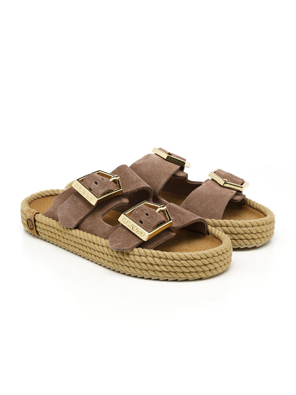 Kahverengi SYD12-00048 Sydney Kadın Terlik Light Mocca-1