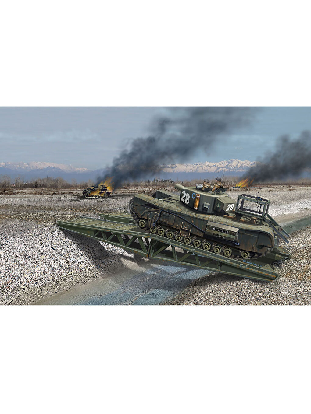Revell Model Set Askeri Churchill AVRE 63297 - 3