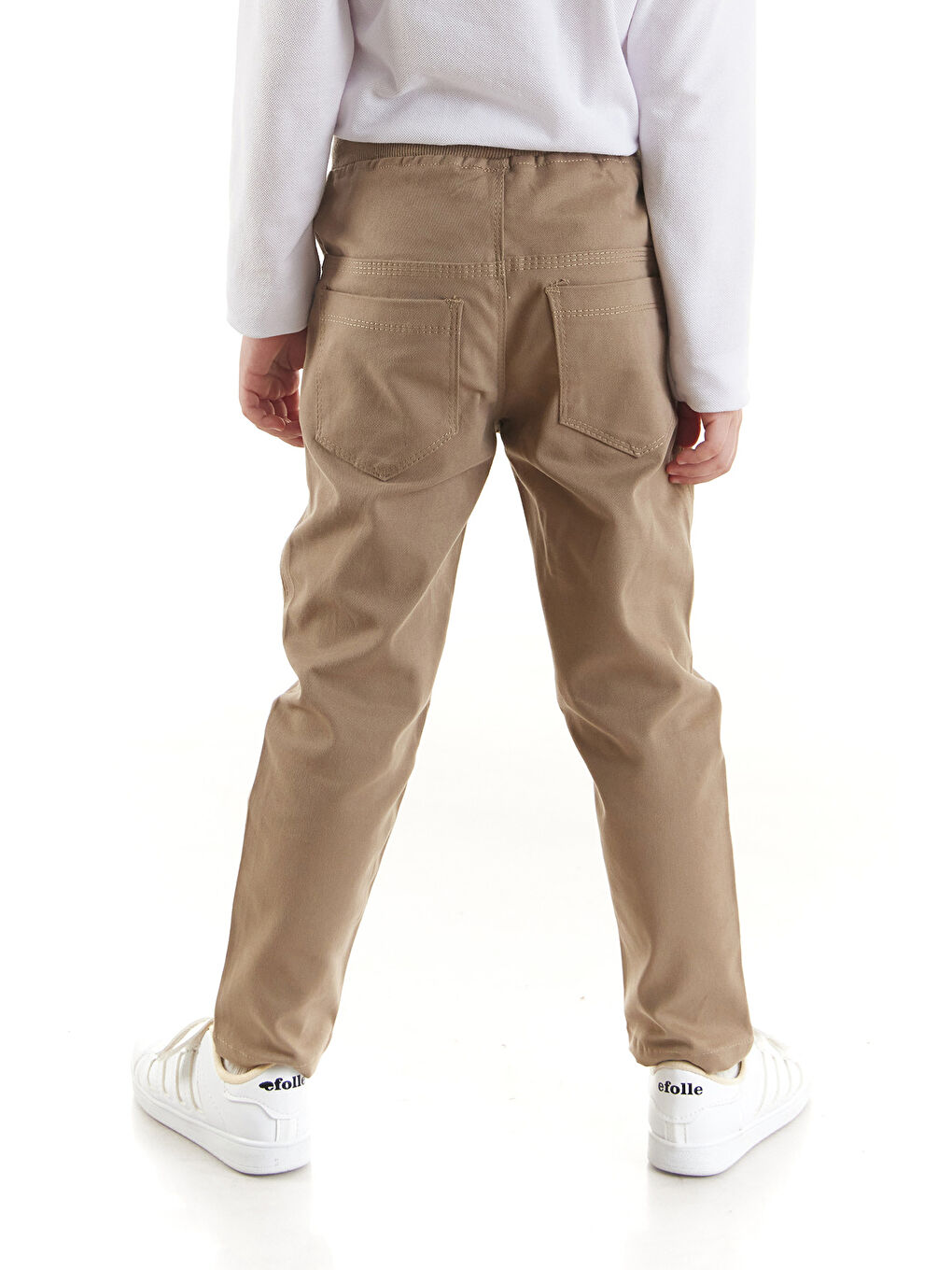 Kahverengi Erkek Çocuk Kaşkorseli Okul Pantolonu AK848331-6