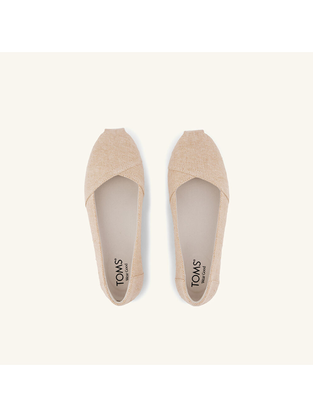 Ekru Kadın Espadril 10023042 ALPARGATA BALLET Tonal Sparkle Woven-3