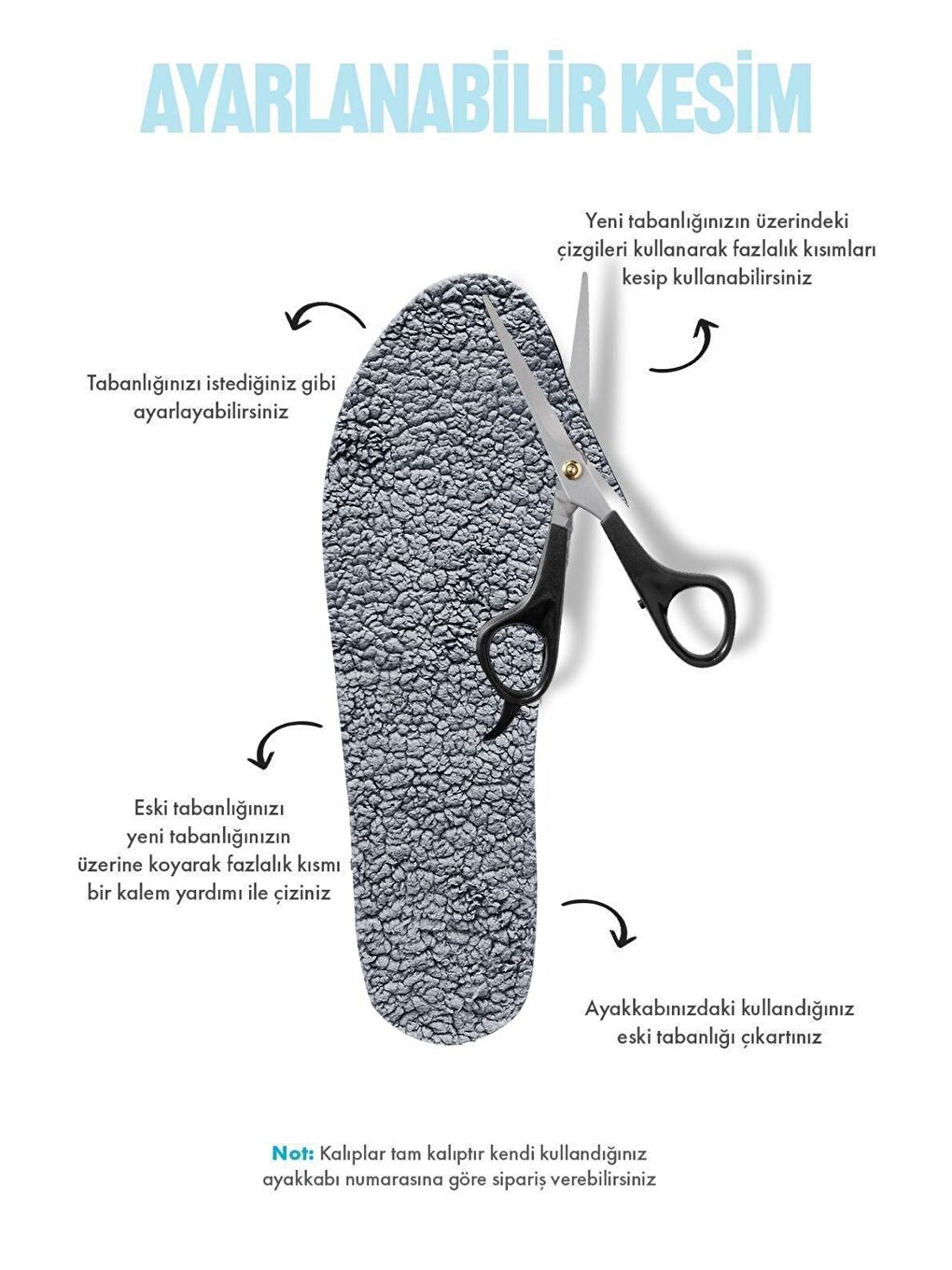 Gri Kadın Pelüş Tabanlık-2