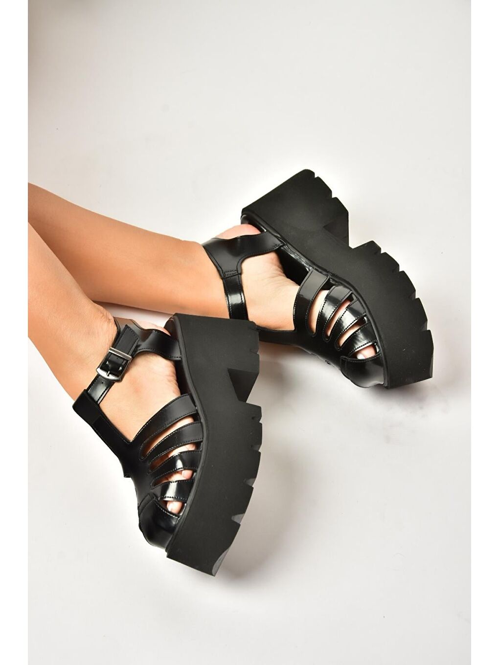 Siyah Kadın Ayakkabı Y272983109-2