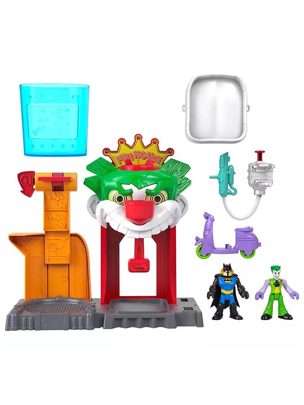 Imaginext Renksiz DC Super Friends Renk Değiştiren Joker Eğlence Evi HMX55 - 2