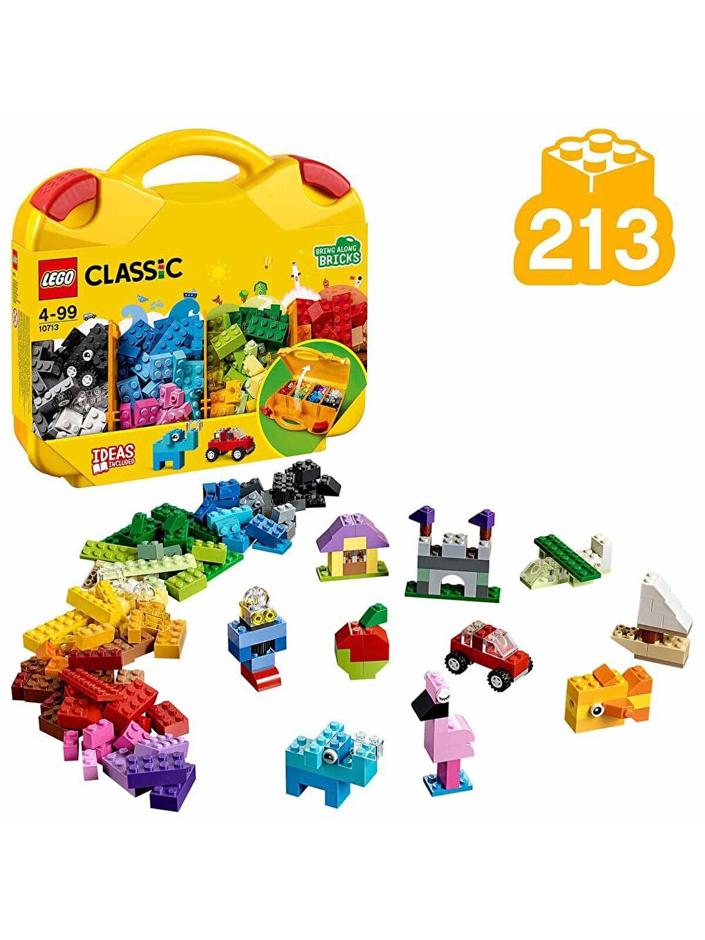 Lego Renksiz Classic Bricks Gears 10713 - 3