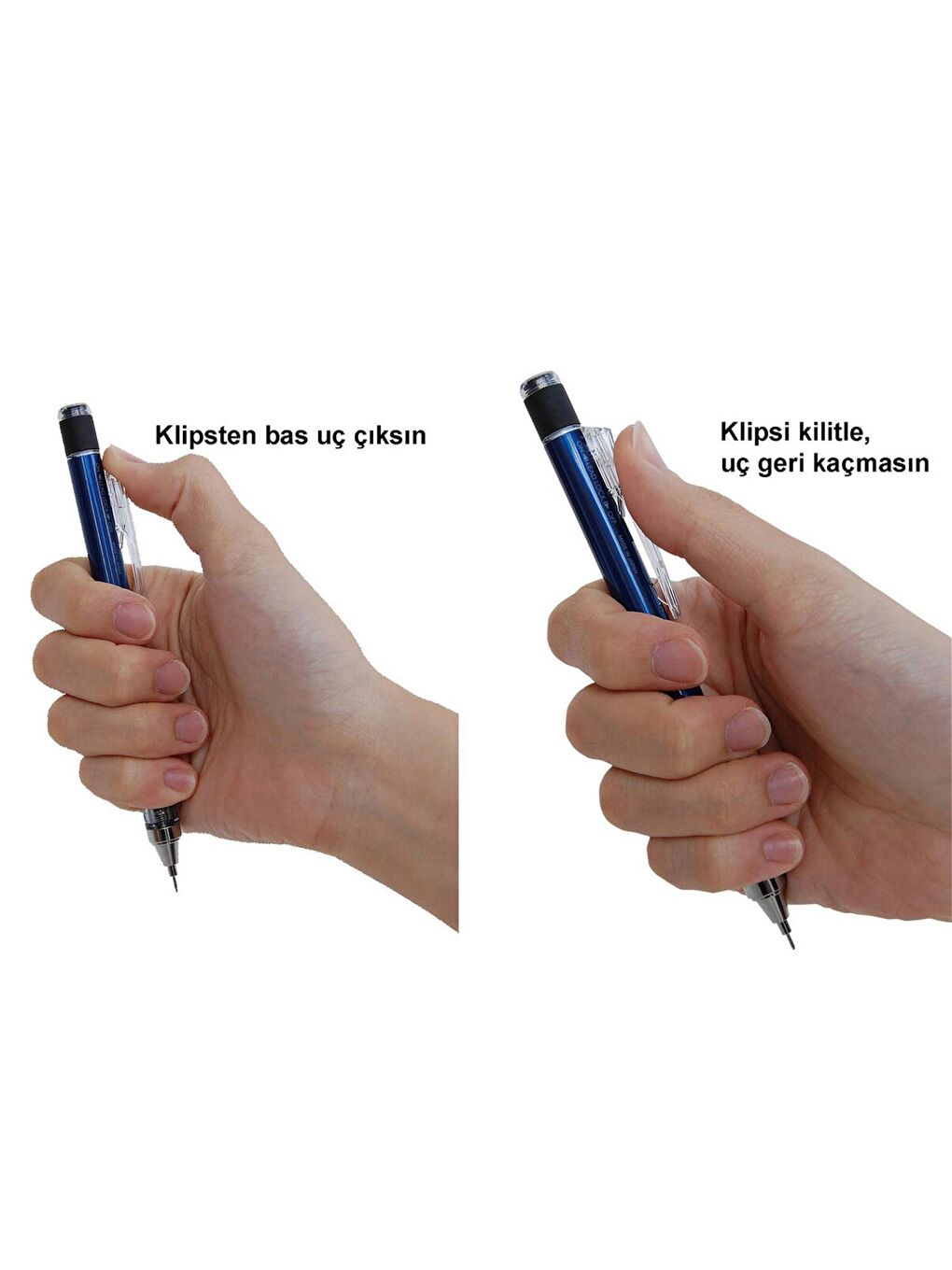 Mono Graph Mekanik Versatil Uçlu Kalem 0.7 Pastel Lavanta (MG-94R7)-2