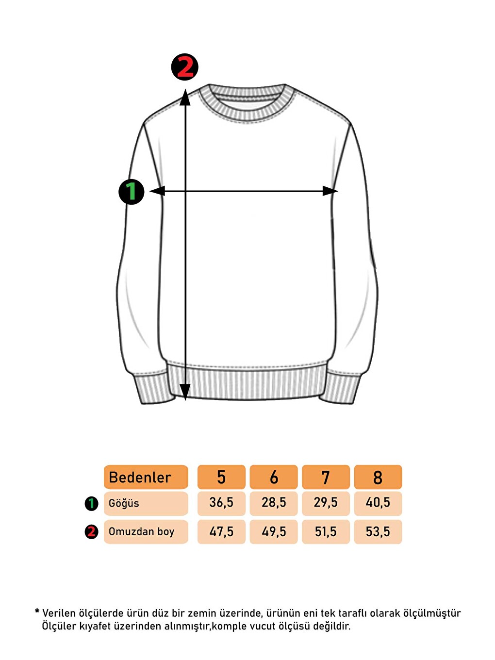 Kırmızı Unısex Çocuk Merry Chrıstmas Baskılı Sweatshirt-1