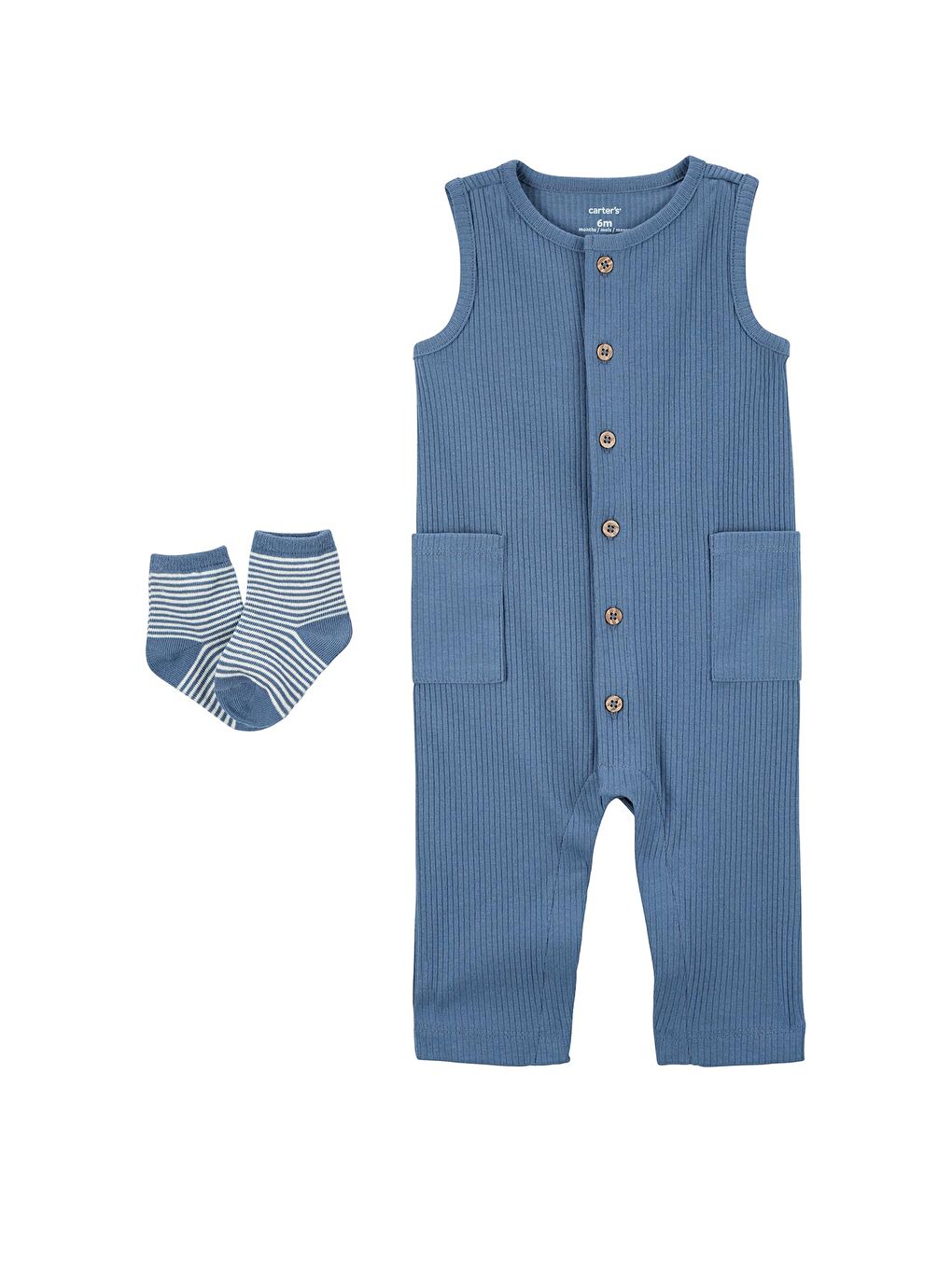 Karışık Erkek Bebek Tulumlu Set