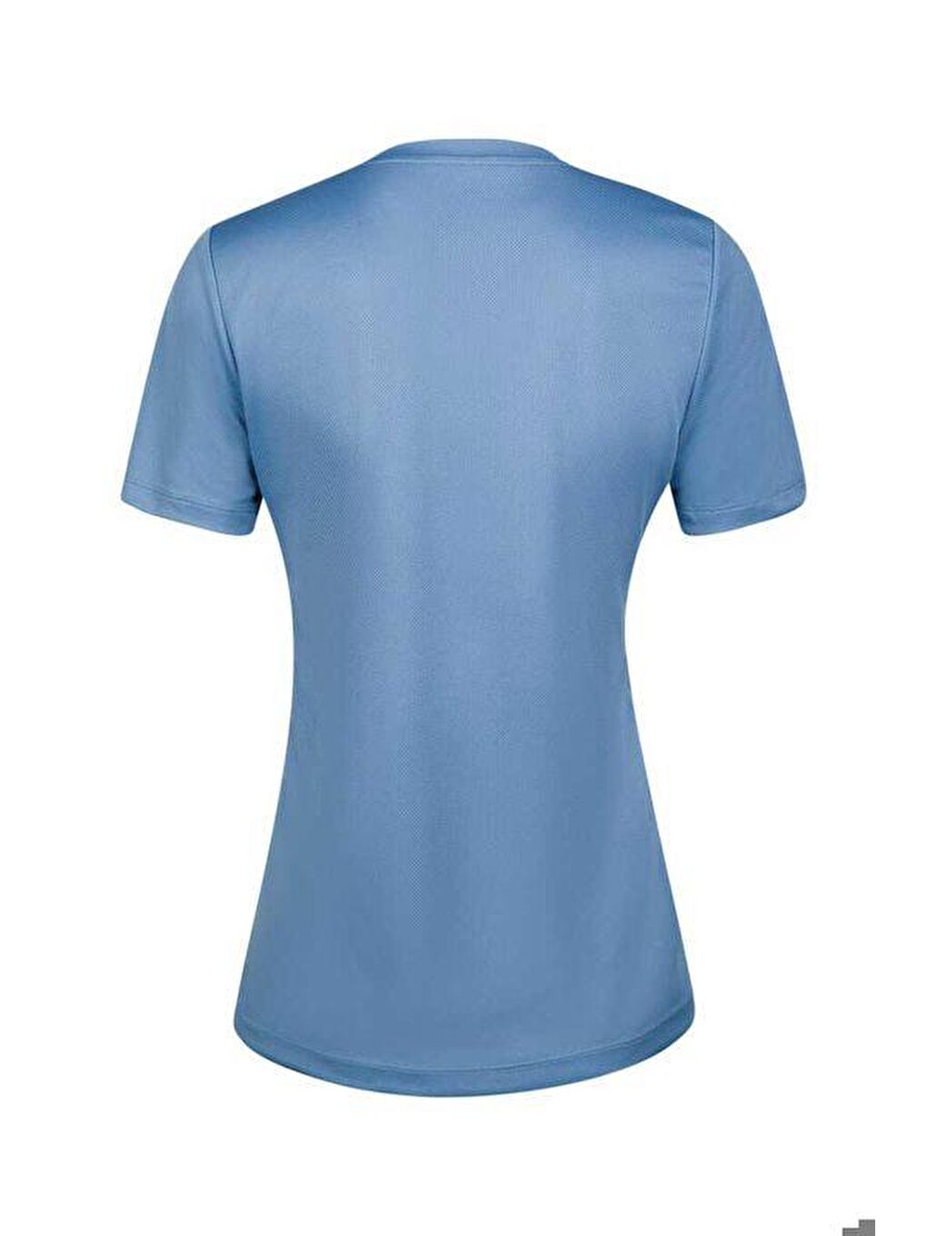 Freda V Yaka Kadın Tişört Mavi-3