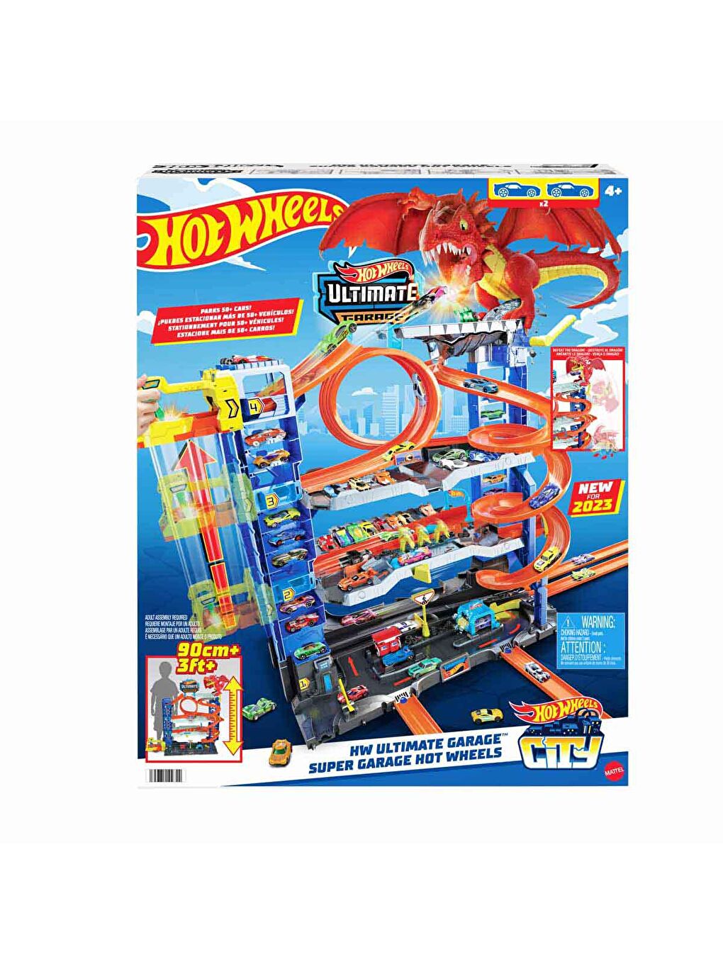 Hot Wheels Renksiz Hot Wheels Yeni Ultimate Garaj HKX48 - 4