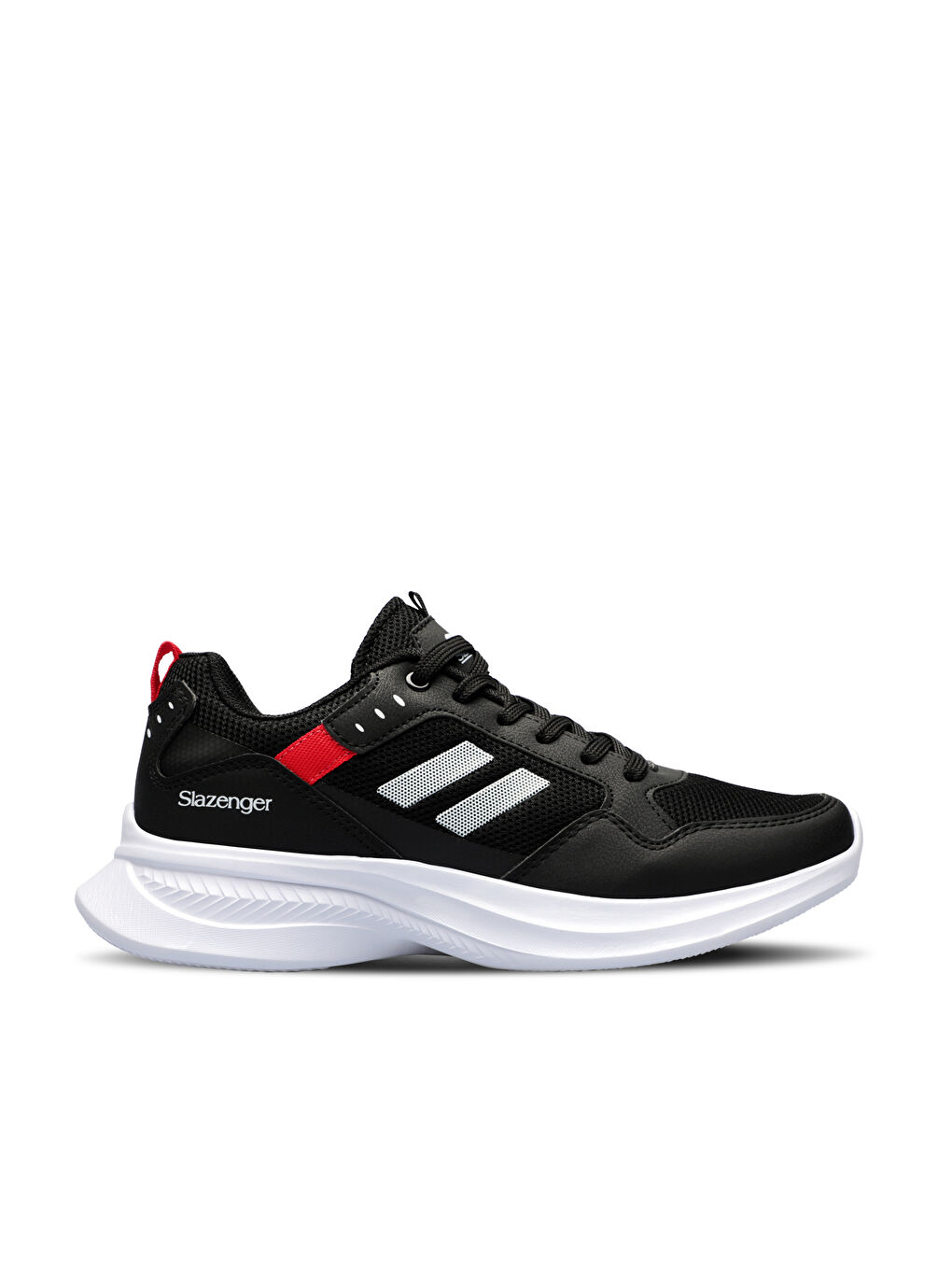 ZAYN Erkek Sneaker Ayakkabı Siyah / Beyaz / Kırmızı