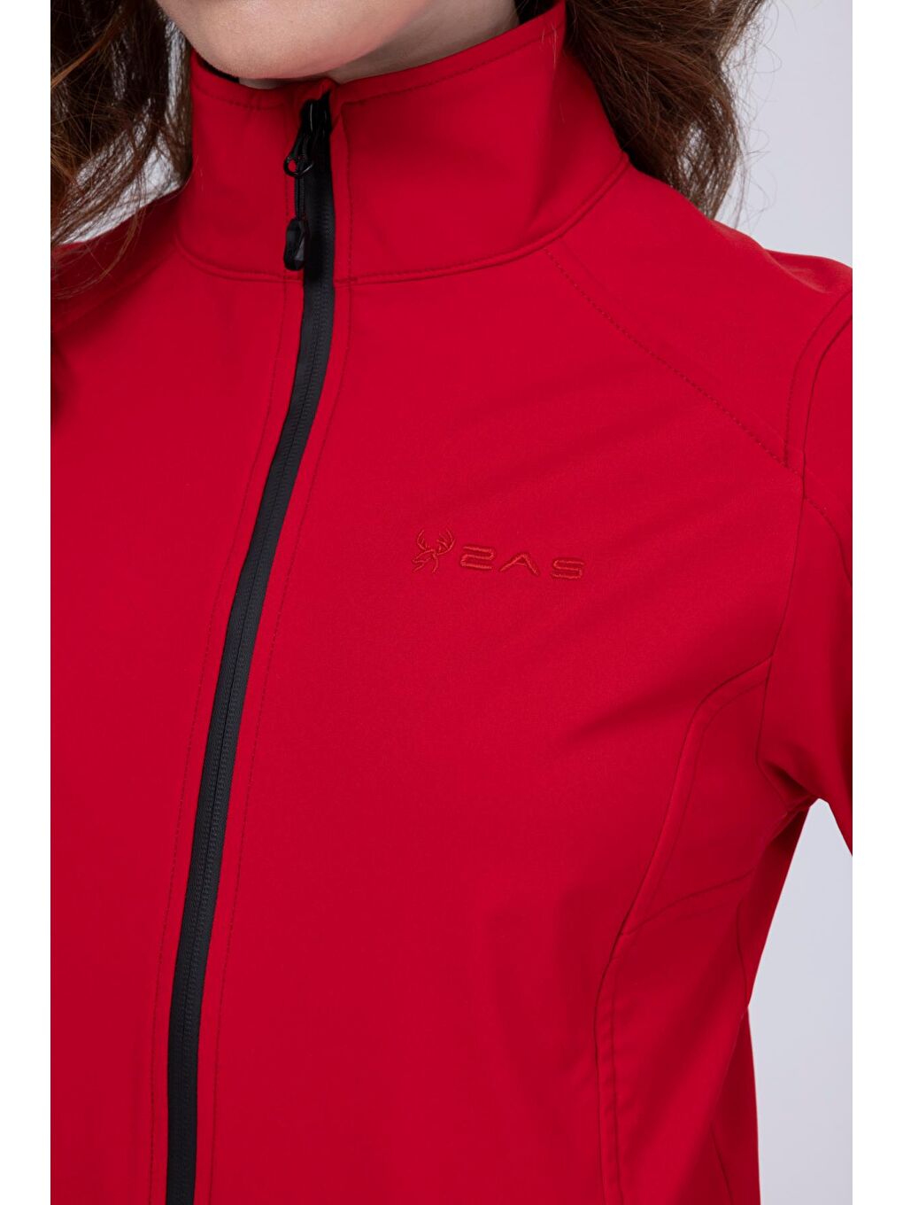 Bianca İnce Softshell Kadın Ceket Kırmızı-3