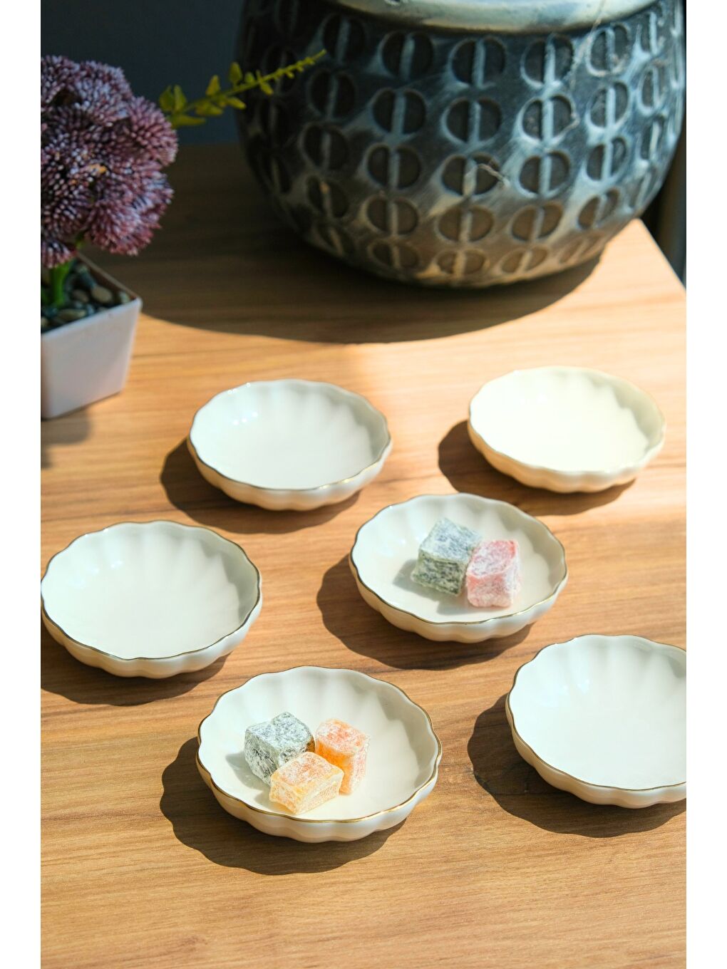 Ekru Bone Luz Kase Altın File 6 Parça 8cm BNLZF08KSS220-4