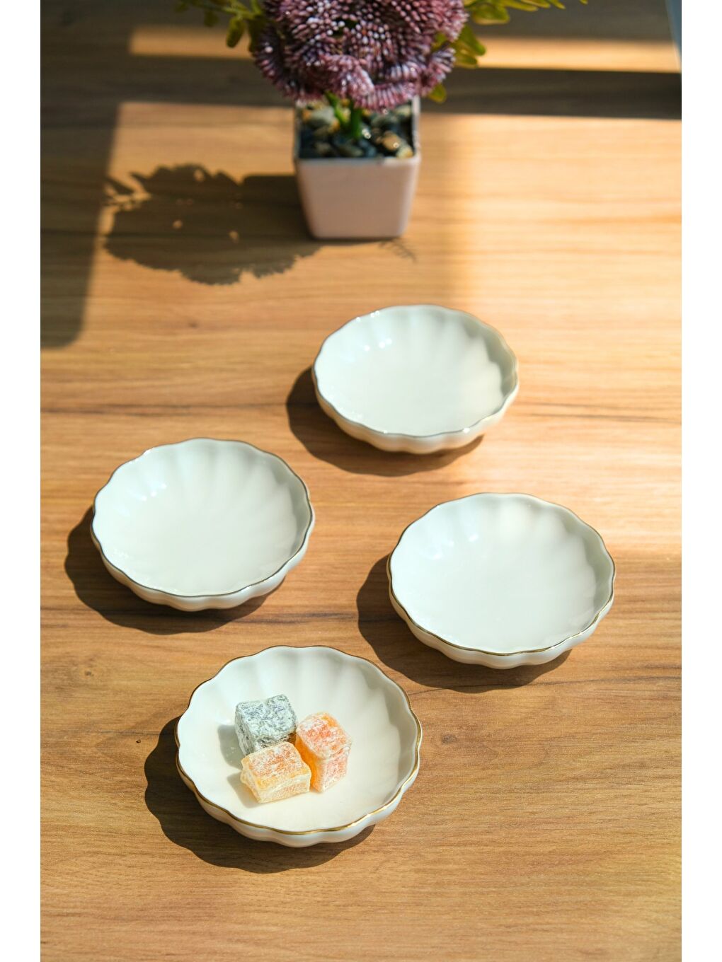 Ekru Bone Luz Kase Altın File 4 Parça 8cm BNLZF08KSS220-3