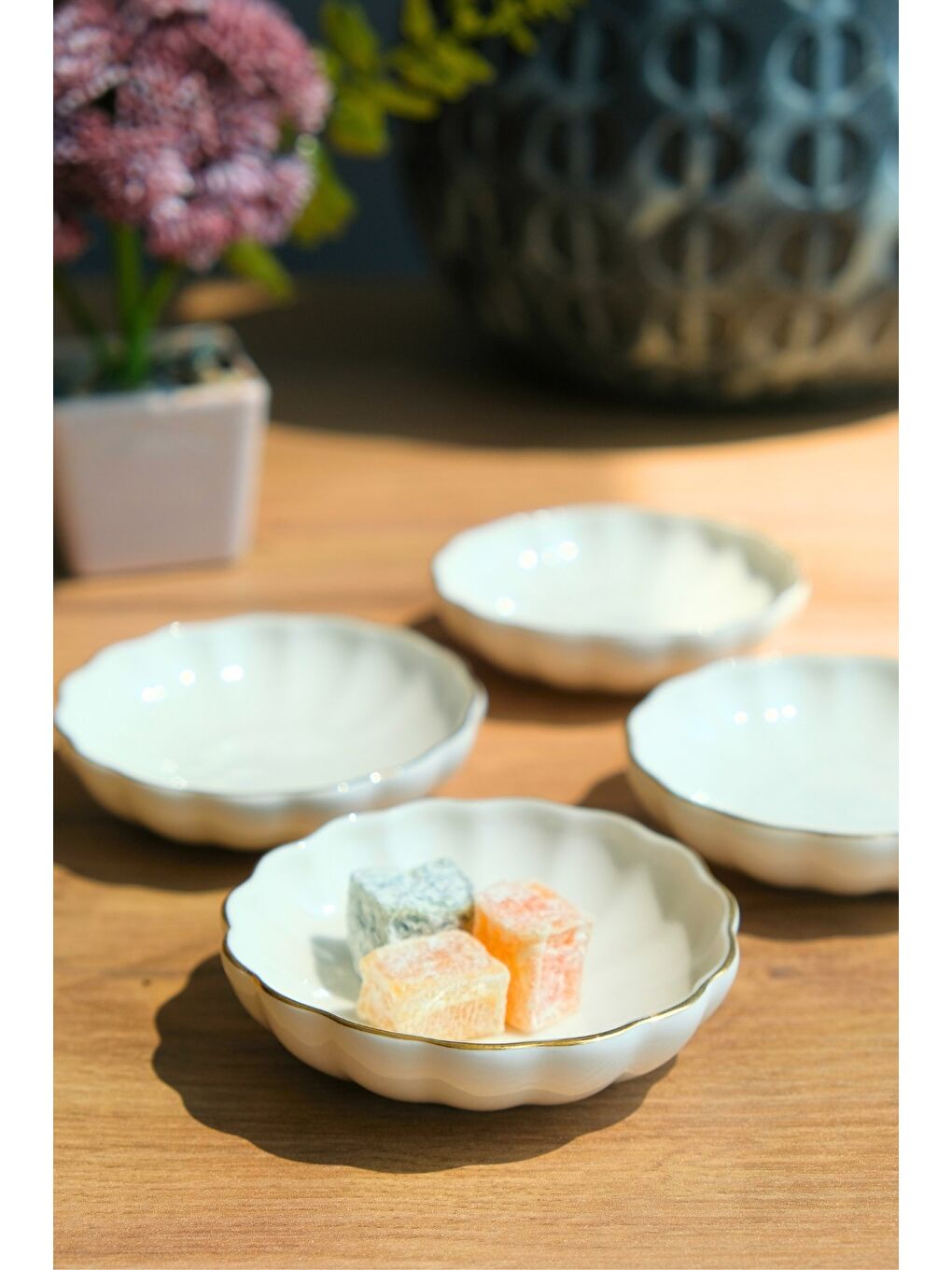 Ekru Bone Luz Kase Altın File 4 Parça 8cm BNLZF08KSS220-5