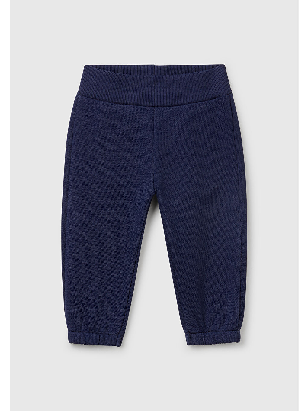 Bebek Lacivert Arkası Tavşan Detaylı Beli Lastikli Eşofman Altı