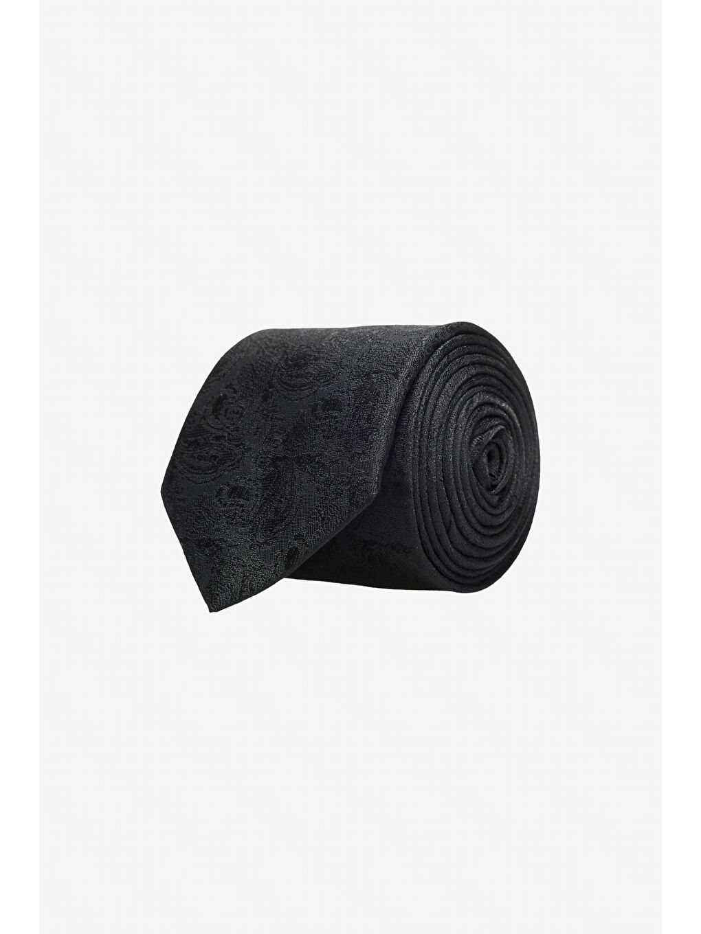 Erkek Siyah Desenli Kravat