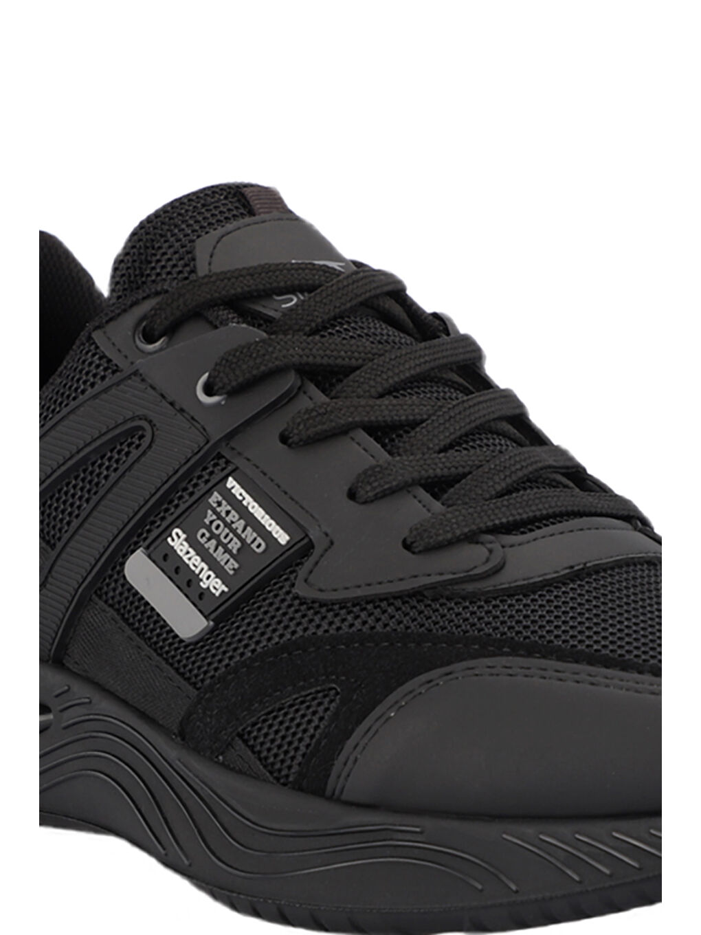 ZEND Erkek Sneaker Ayakkabı Siyah / Siyah-3