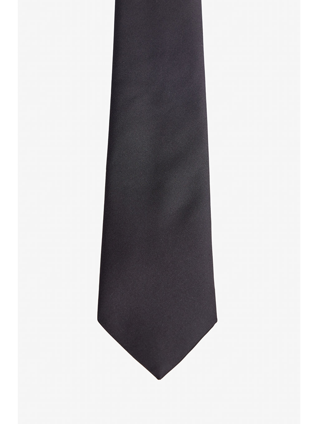 Erkek Siyah Desensiz Kravat-1