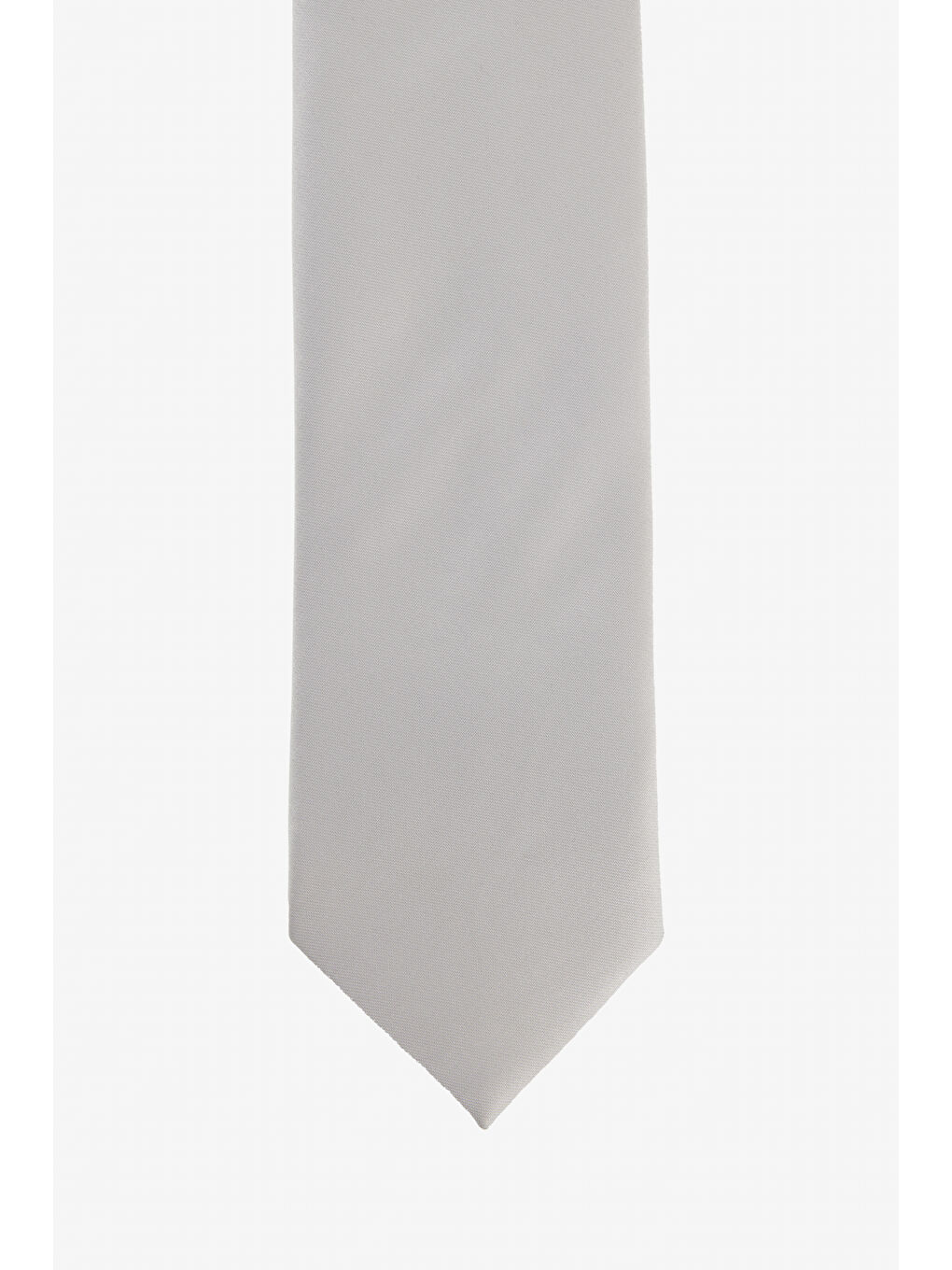 Erkek Gri Desensiz Kravat-1