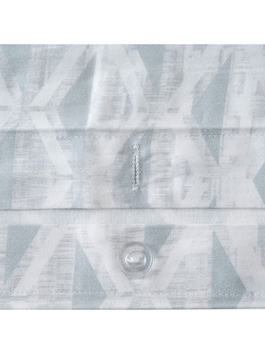 Turkuaz Tria Çift Kişilik Nevresim Takımı %100 Pamuk 210 TC 83 Tel Saten Digital Baskılı Mint 200x220 Cm-4