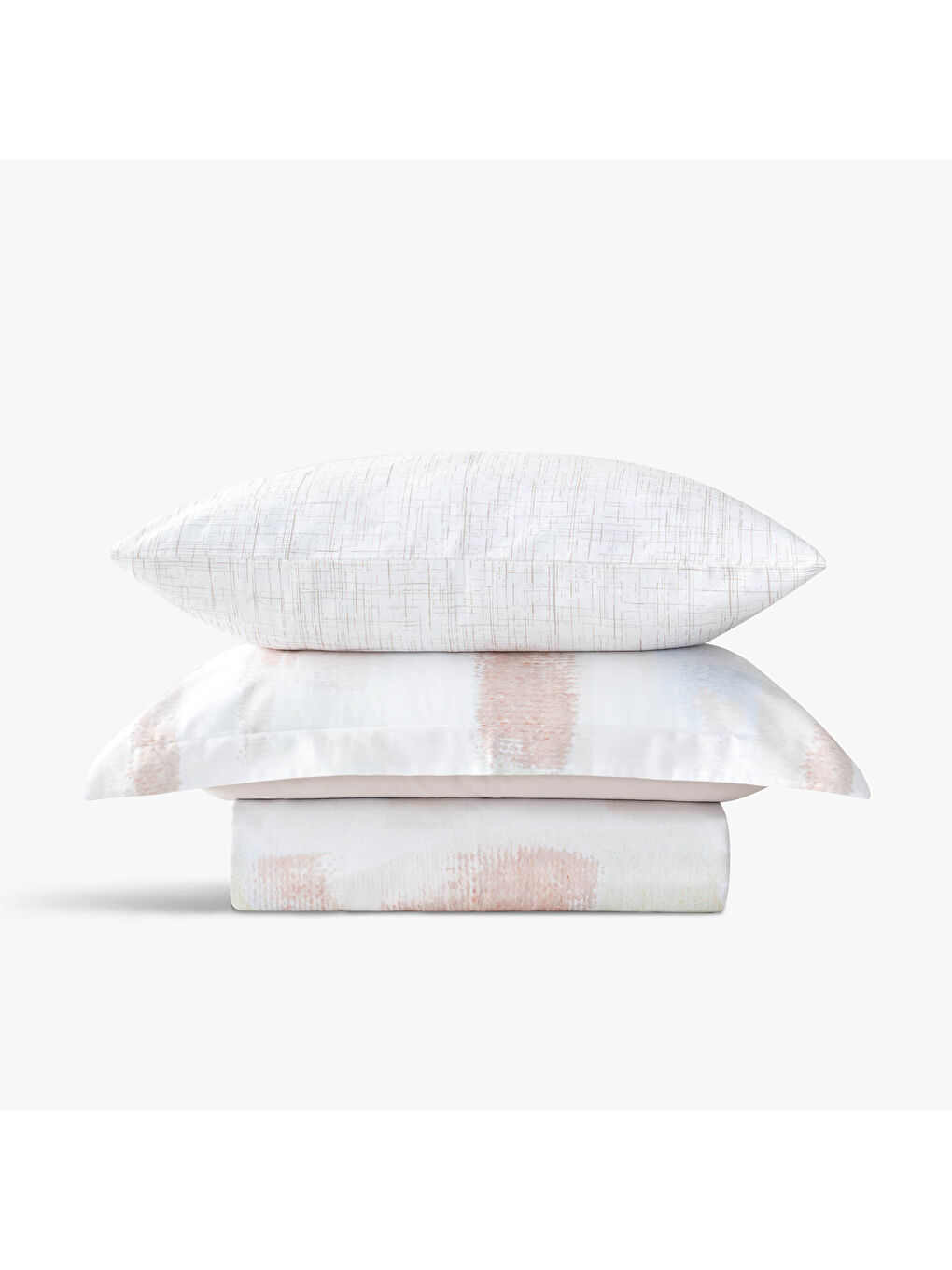 Lumia Çift Kişilik Nevresim Takımı %100 Pamuk 210 TC 83 Tel Saten Digital Baskılı Bej 200x220 Cm-2