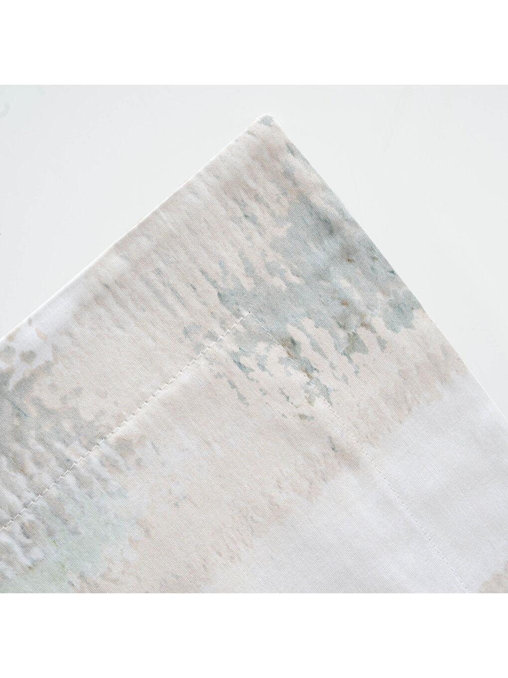 Lumia Çift Kişilik Nevresim Takımı %100 Pamuk 210 TC 83 Tel Saten Digital Baskılı Yeşil 200x220 Cm-4