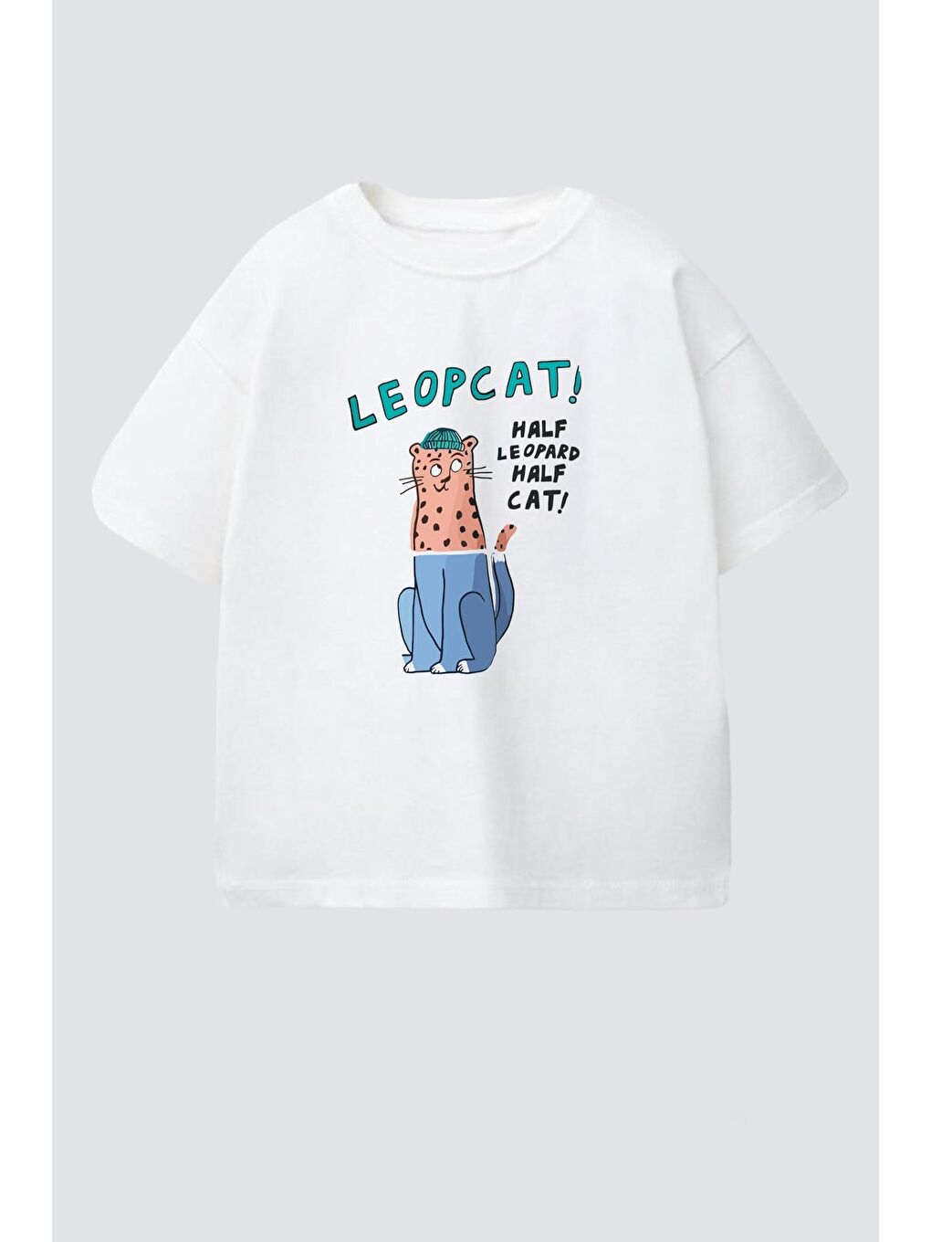 Ekru Erkek Çocuk Pamuklu Baskılı T-Shirt