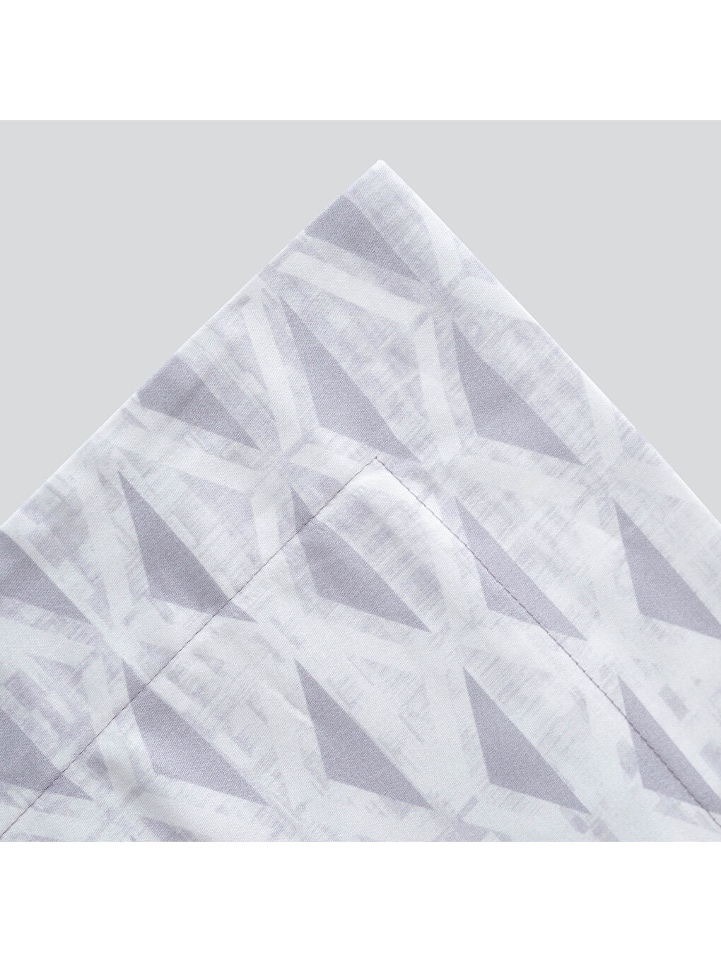 Tria Çift Kişilik Nevresim Takımı %100 Pamuk 210 TC 83 Tel Saten Digital Baskılı Lila 200x220 Cm-4