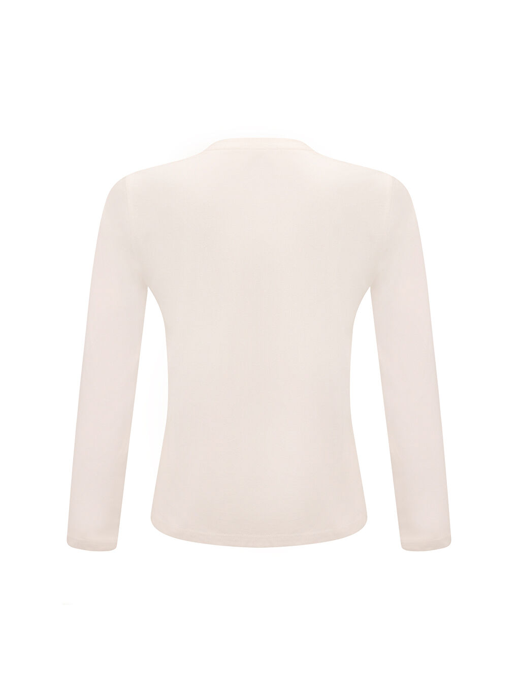 KU 14ATA15 5FX Beyaz Unisex Çocuk Uzun Kol T-Shirt-1