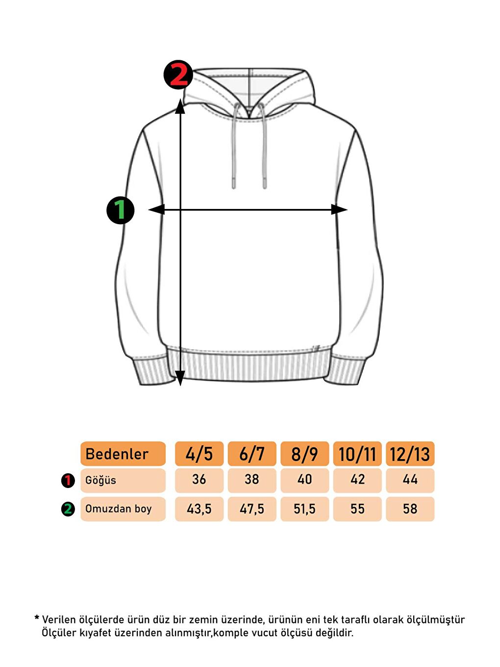 Lila Kız Çocuk Kapüşonlu Baskılı Sweatshirt-1