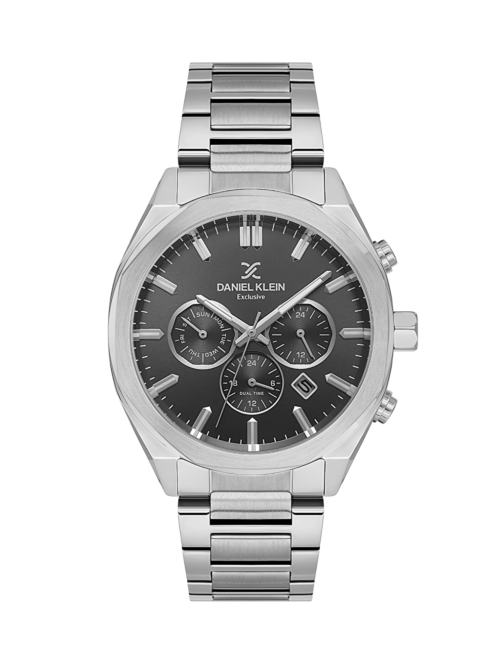 Gri DK.1.14064-1 Exclusive Erkek Kol Saati