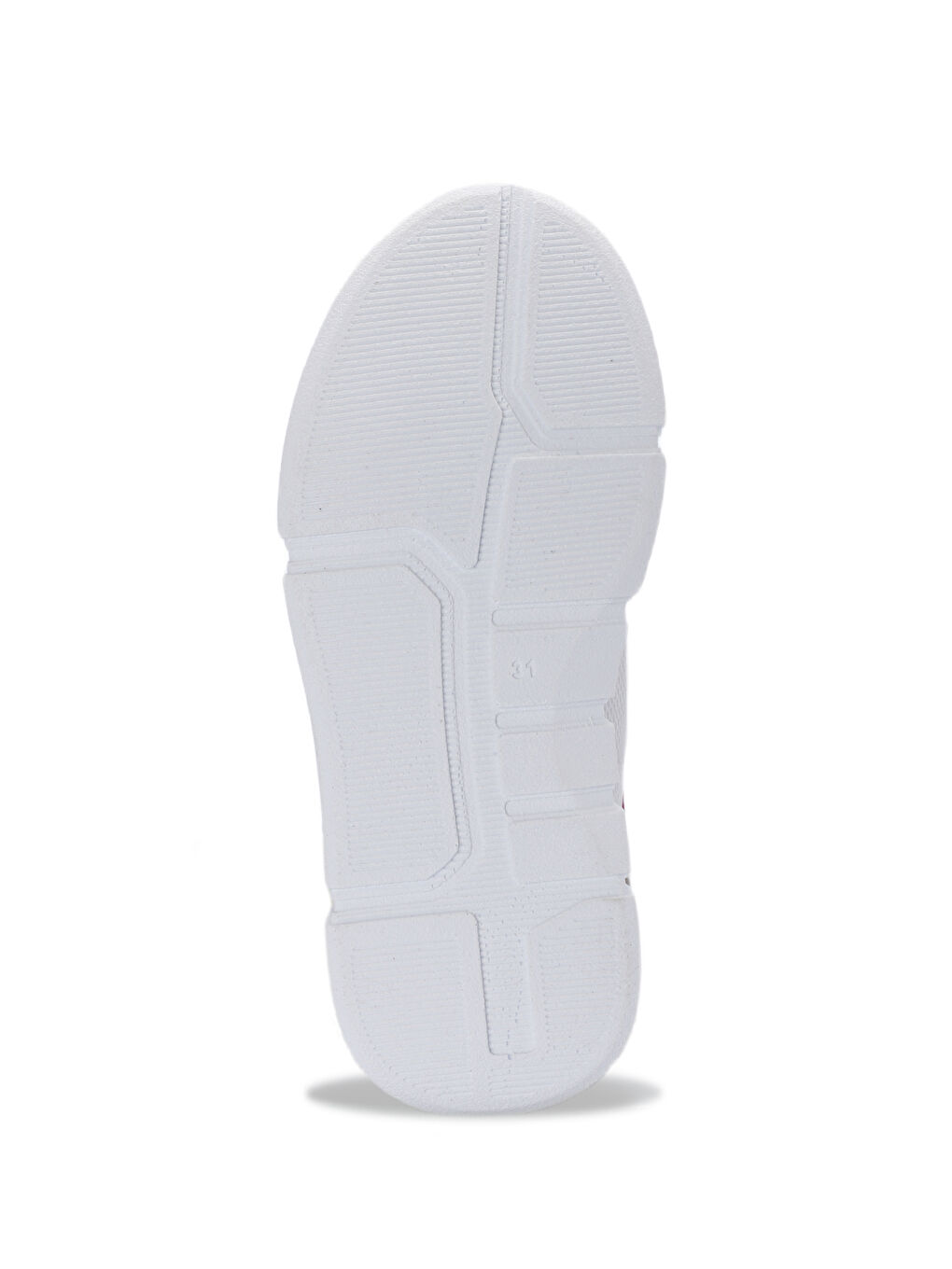 KAVITHA KTN Unisex Çocuk Cırt Cırtlı Beyaz / Kırmızı Sneaker-6