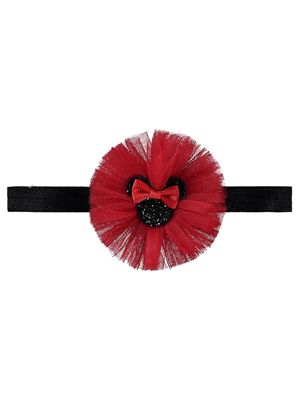 Kız Bebek Bandana 0-12 Ay Kırmızı